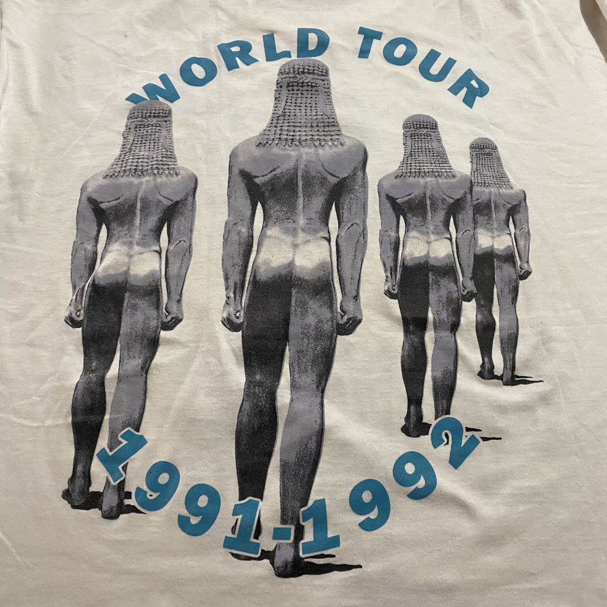 Band Tees × Vintage Rare Vintage 90s Tin Machine World Tour 1991-1992 Size US XL / EU 56 / 4 - 4 Thumbnail