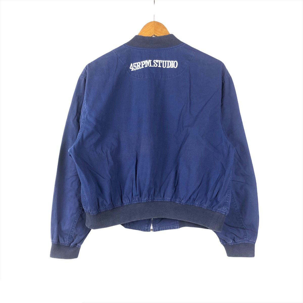 45rpm × Indigo × Japanese Brand 45rpm 🇯🇵 Light Bomber Jacket Size US S / EU 44-46 / 1 - 2 Thumbnail