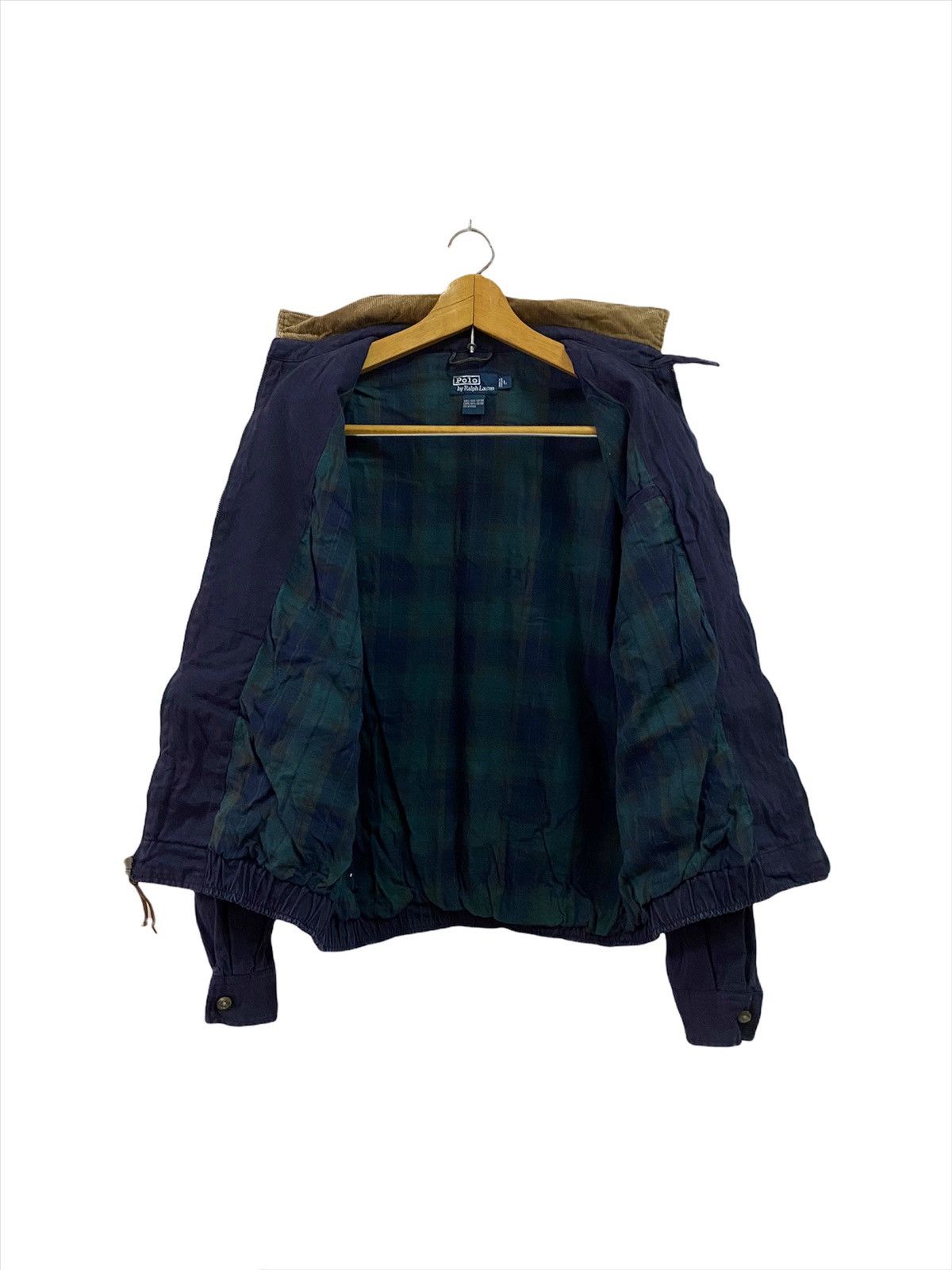 Polo Ralph Lauren × Ralph Lauren Vintage PRL Distressed Bomber Jacket Size US L / EU 52-54 / 3 - 6 Thumbnail