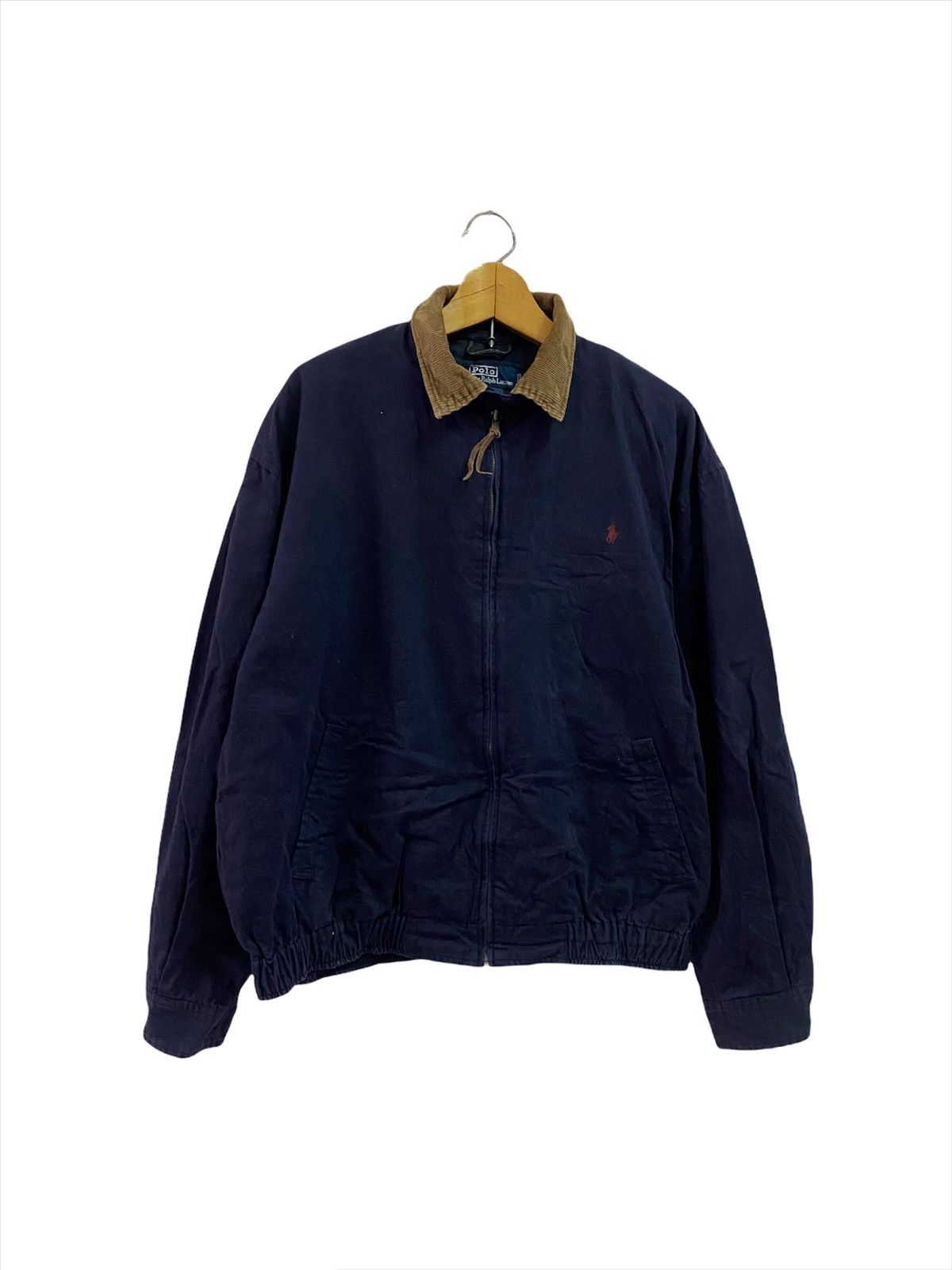 Polo Ralph Lauren × Ralph Lauren Vintage PRL Distressed Bomber Jacket Size US L / EU 52-54 / 3 - 2 Thumbnail