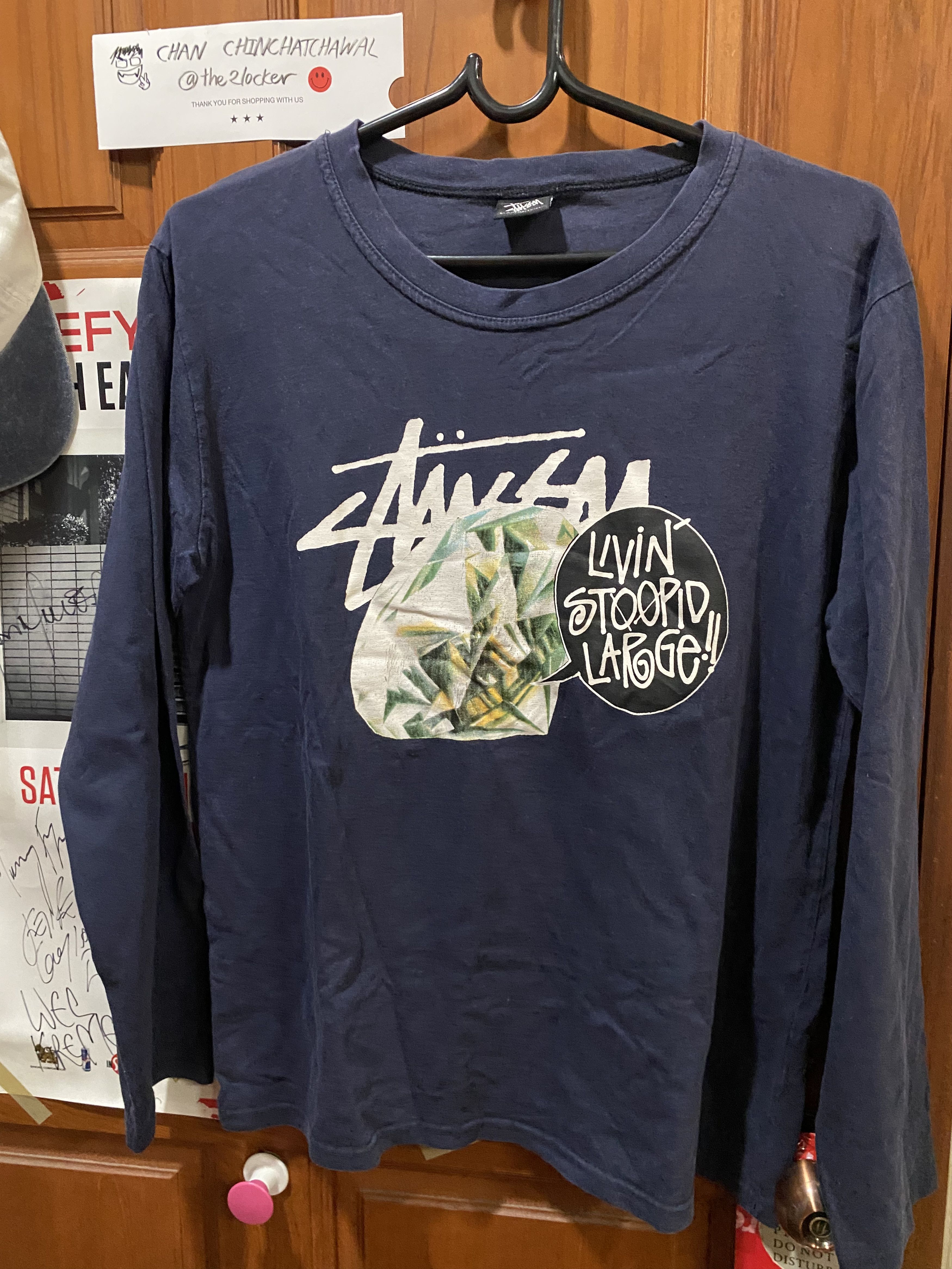 ★送料・関税込★STUSSY★Stussy Livin' Large T-Shirt★ Stussy Livin' Large T-Shirt Black | eBay