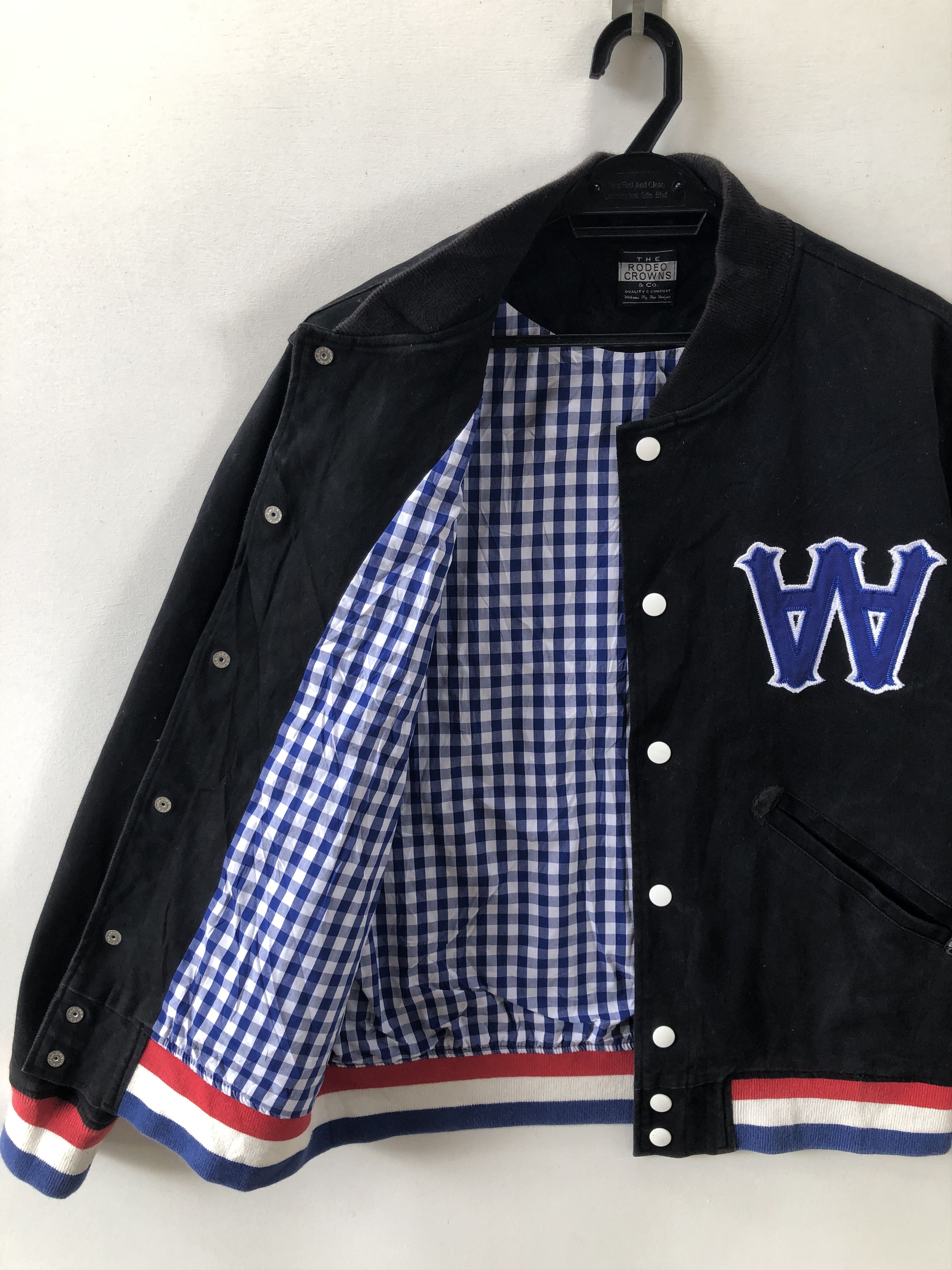 Japanese Brand JAPAN’S RODEO CROWNS COTTON VARSITY JACKET Size US S / EU 44-46 / 1 - 4 Thumbnail