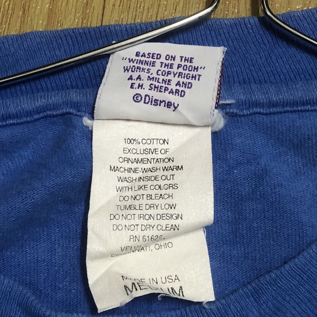 Disney Vintage Winnie The Pooh Embroidery Logo Shirts Size US M / EU 48-50 / 2 - 4 Thumbnail