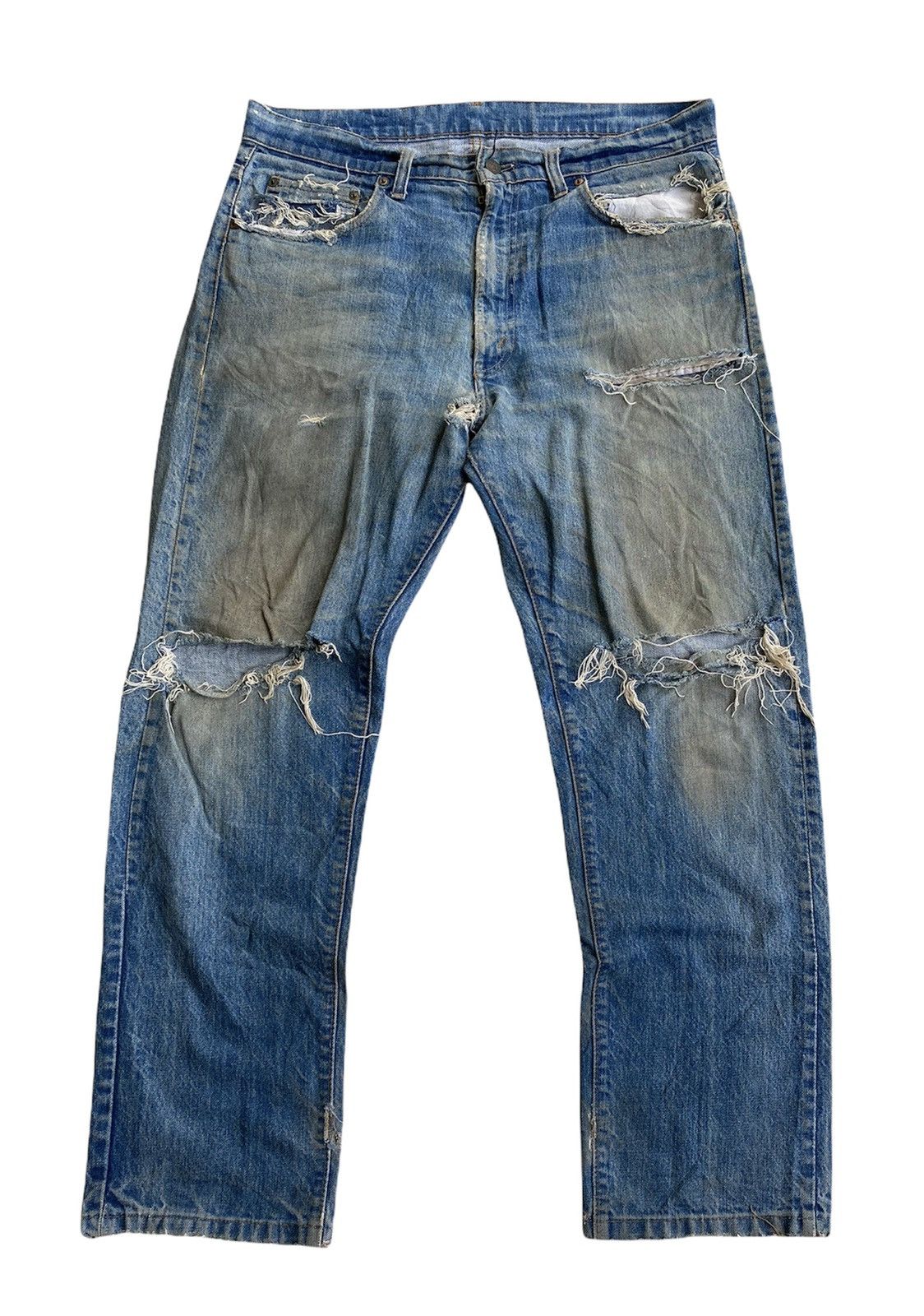 Vintage Vintage Levis 505 70s bartack Talon 42 Zipper Non Selvedges Grailed