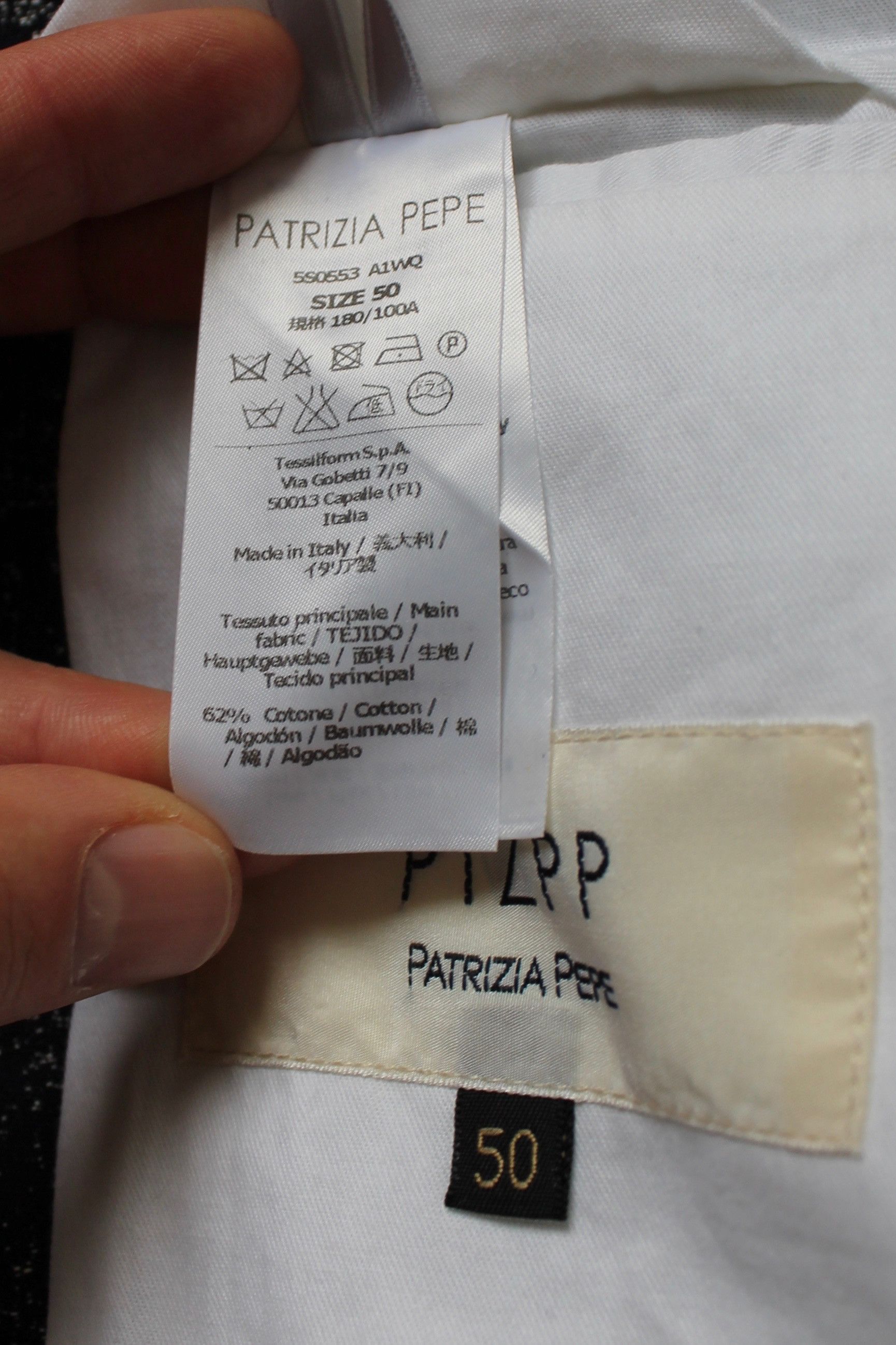 Patrizia Pepe PATRIZIA PEPE Mens Sport BLAZER 2- pieces Luxury Size 38R - 10 Thumbnail