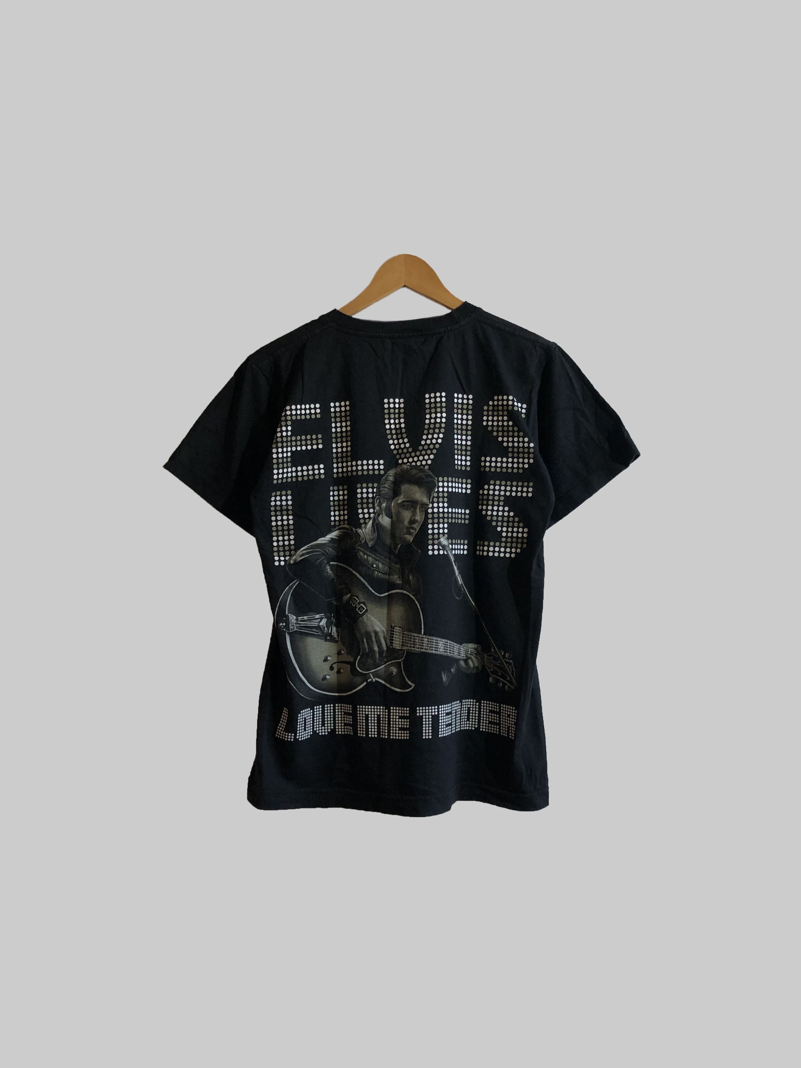 Band Tees Vintage 90s Elvis Presley (Michael Jackson Marilyn Monroe) Size US M / EU 48-50 / 2 - 2 Thumbnail