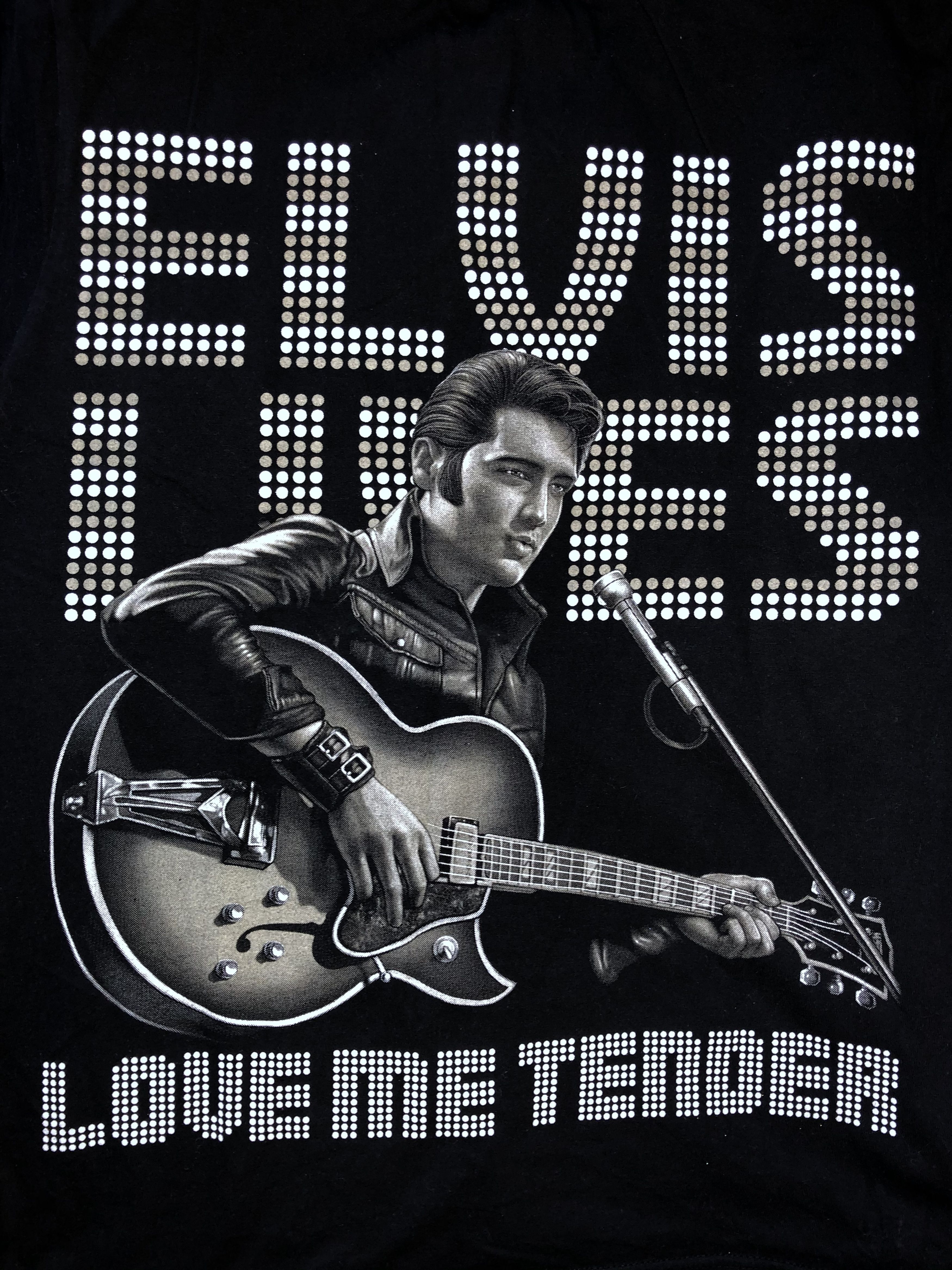Band Tees Vintage 90s Elvis Presley (Michael Jackson Marilyn Monroe) Size US M / EU 48-50 / 2 - 5 Thumbnail