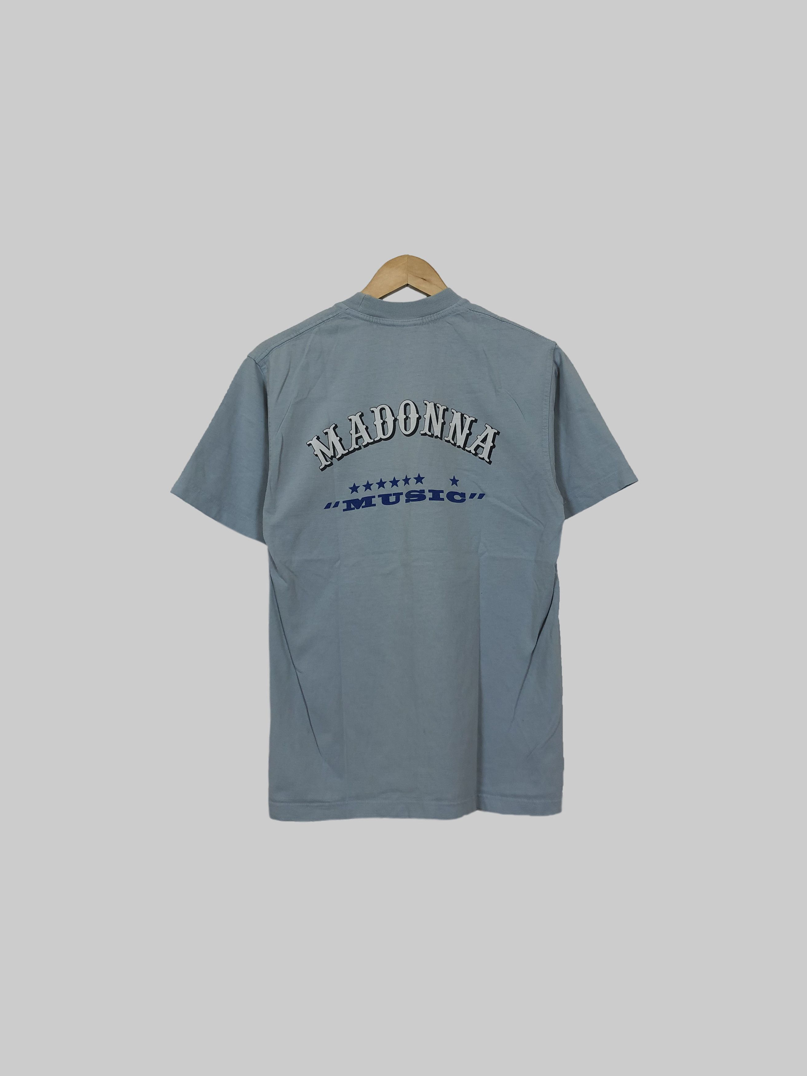 Band Tees Vintage 90s Madonna Misic Promo (Britney Spears Lady Gaga) Size US M / EU 48-50 / 2 - 1 Thumbnail