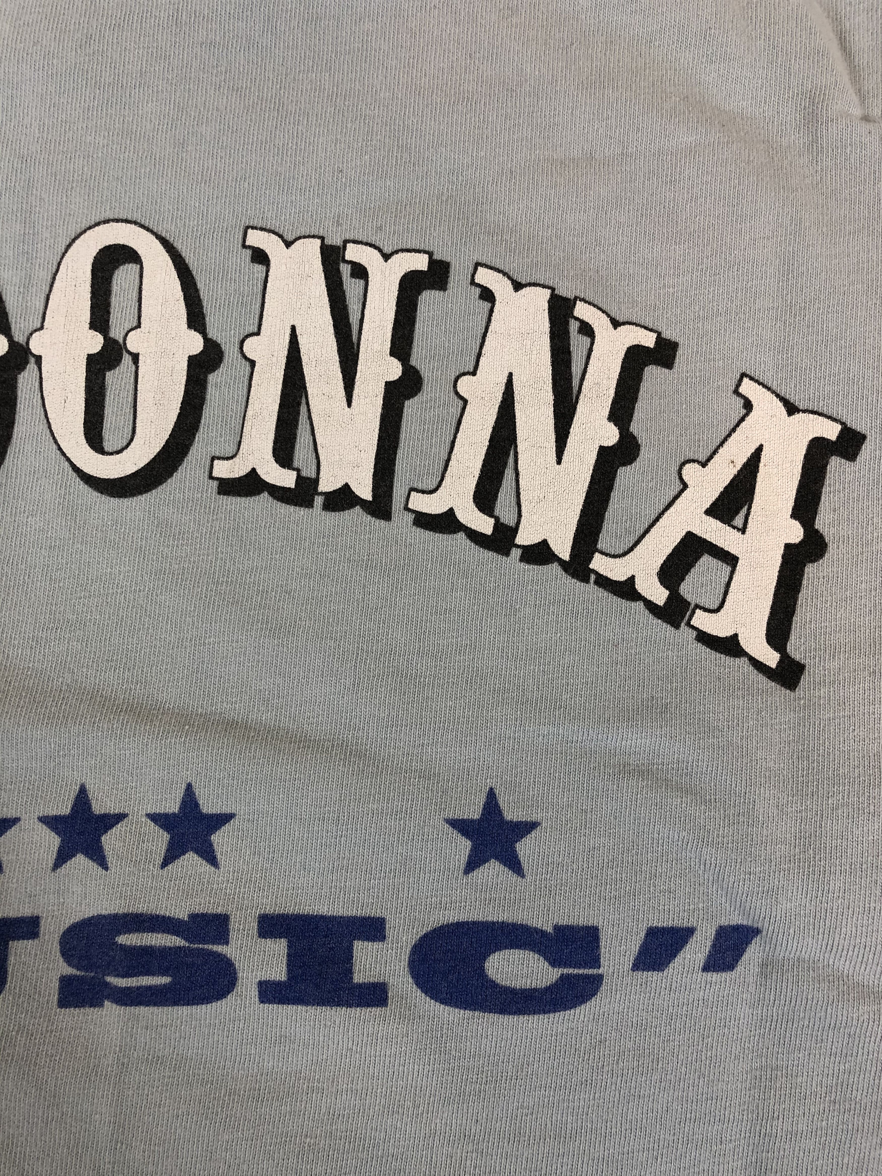 Band Tees Vintage 90s Madonna Misic Promo (Britney Spears Lady Gaga) Size US M / EU 48-50 / 2 - 7 Thumbnail