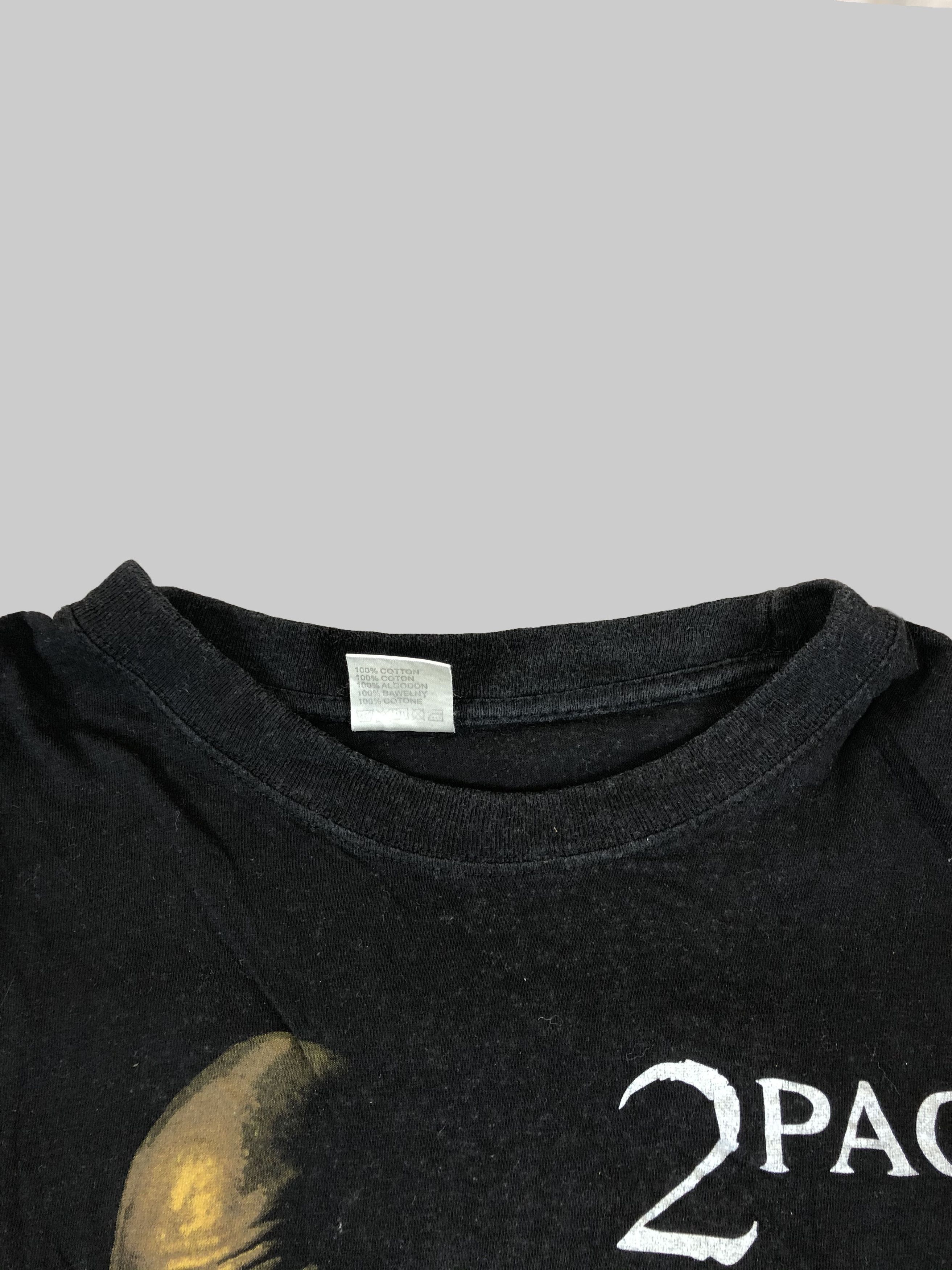 Band Tees Vintage 90s Tupac 2Pac (50 cent Snoop Dogg Dr. Dre Jay-Z) Size US M / EU 48-50 / 2 - 6 Thumbnail