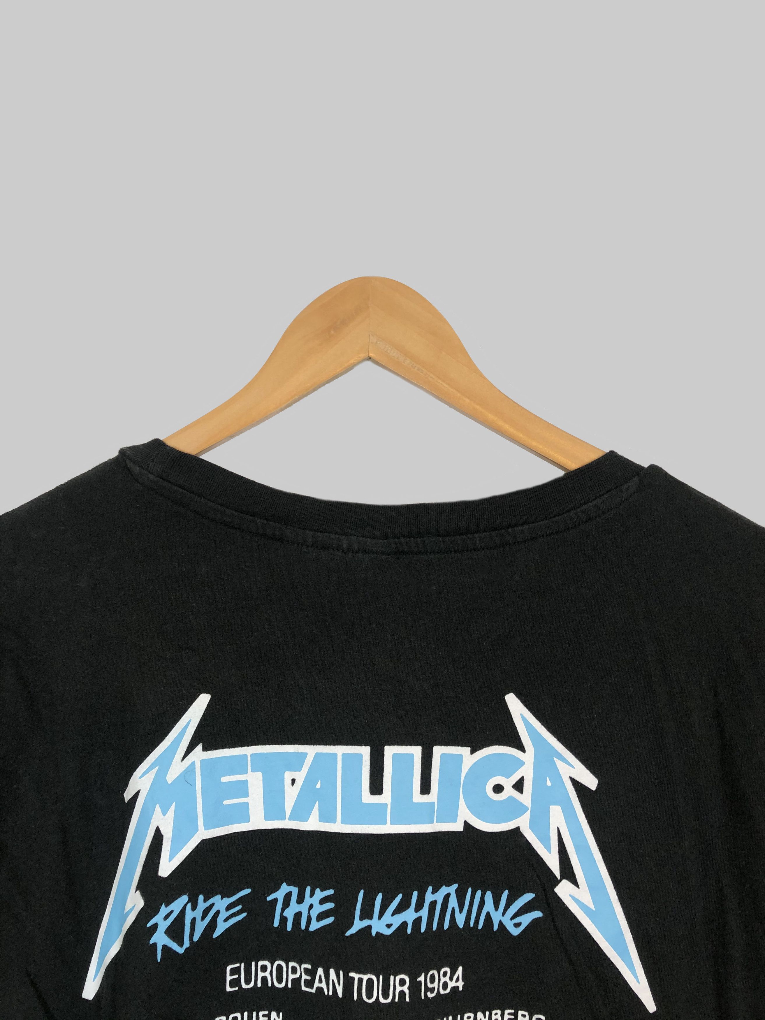 Band Tees Vintage 2017 Metallica (Judas Priest Black Sabbath) Size US XL / EU 56 / 4 - 4 Thumbnail
