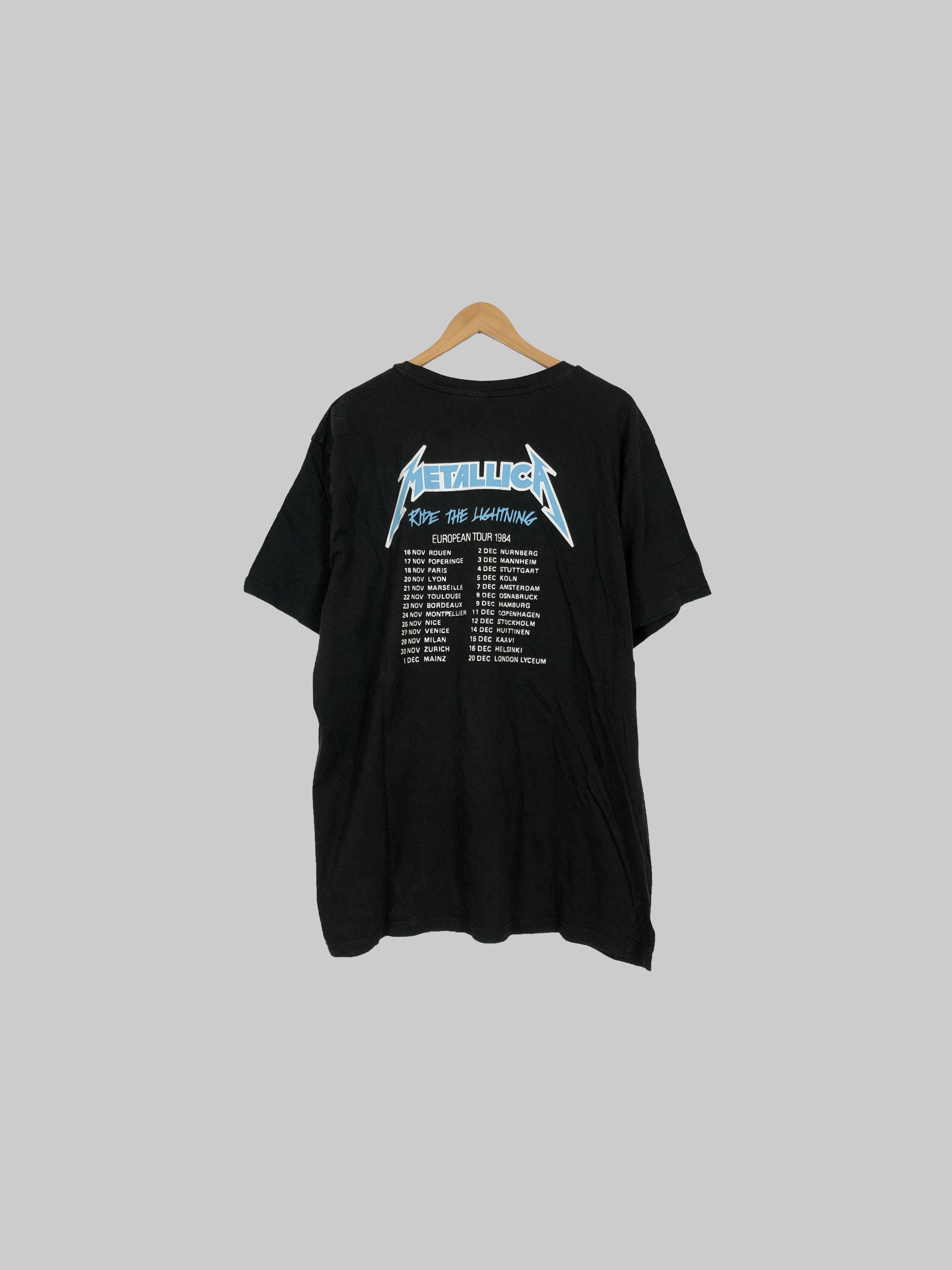 Band Tees Vintage 2017 Metallica (Judas Priest Black Sabbath) Size US XL / EU 56 / 4 - 2 Thumbnail