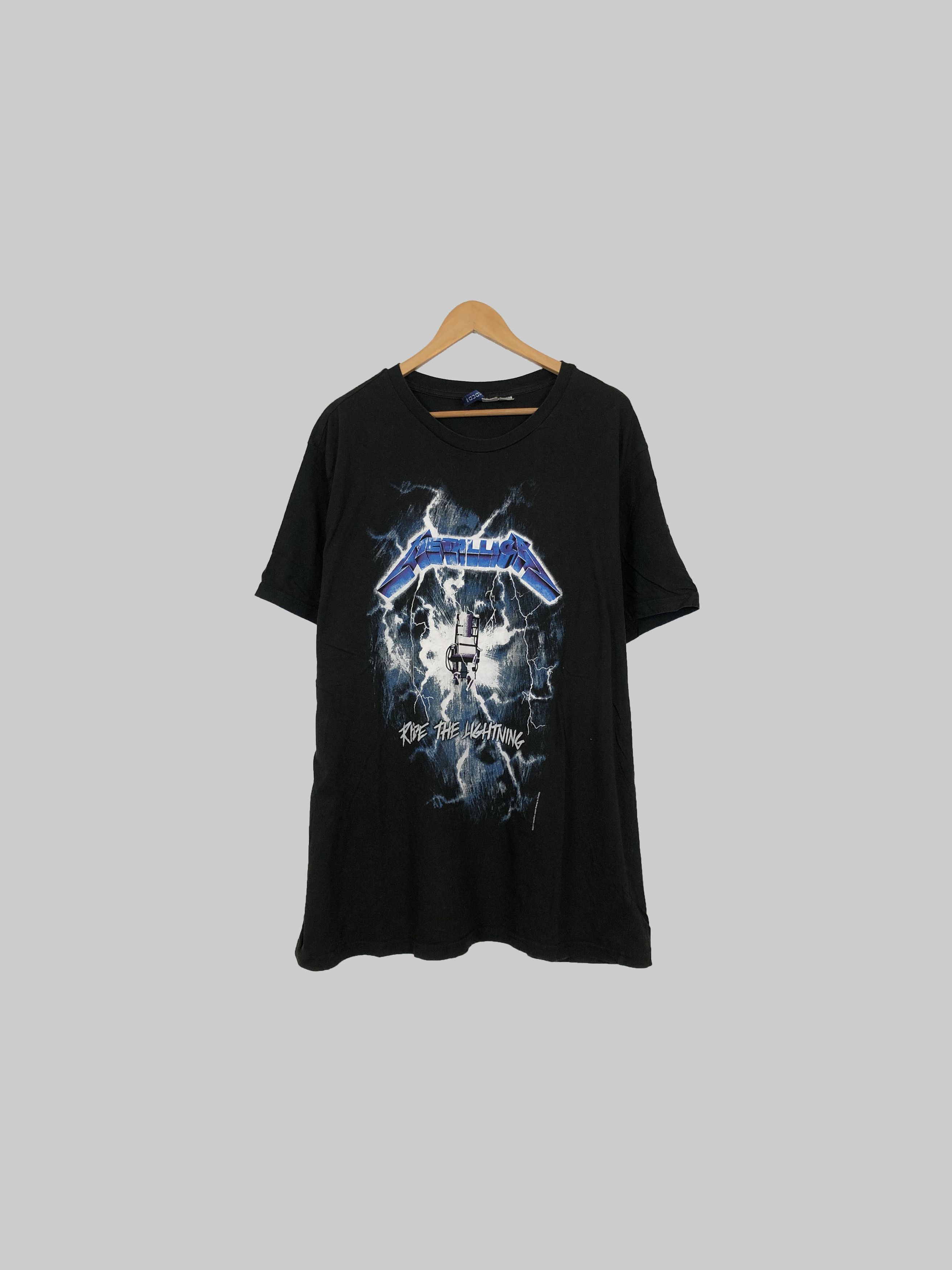 Band Tees Vintage 2017 Metallica (Judas Priest Black Sabbath) Size US XL / EU 56 / 4 - 1 Thumbnail