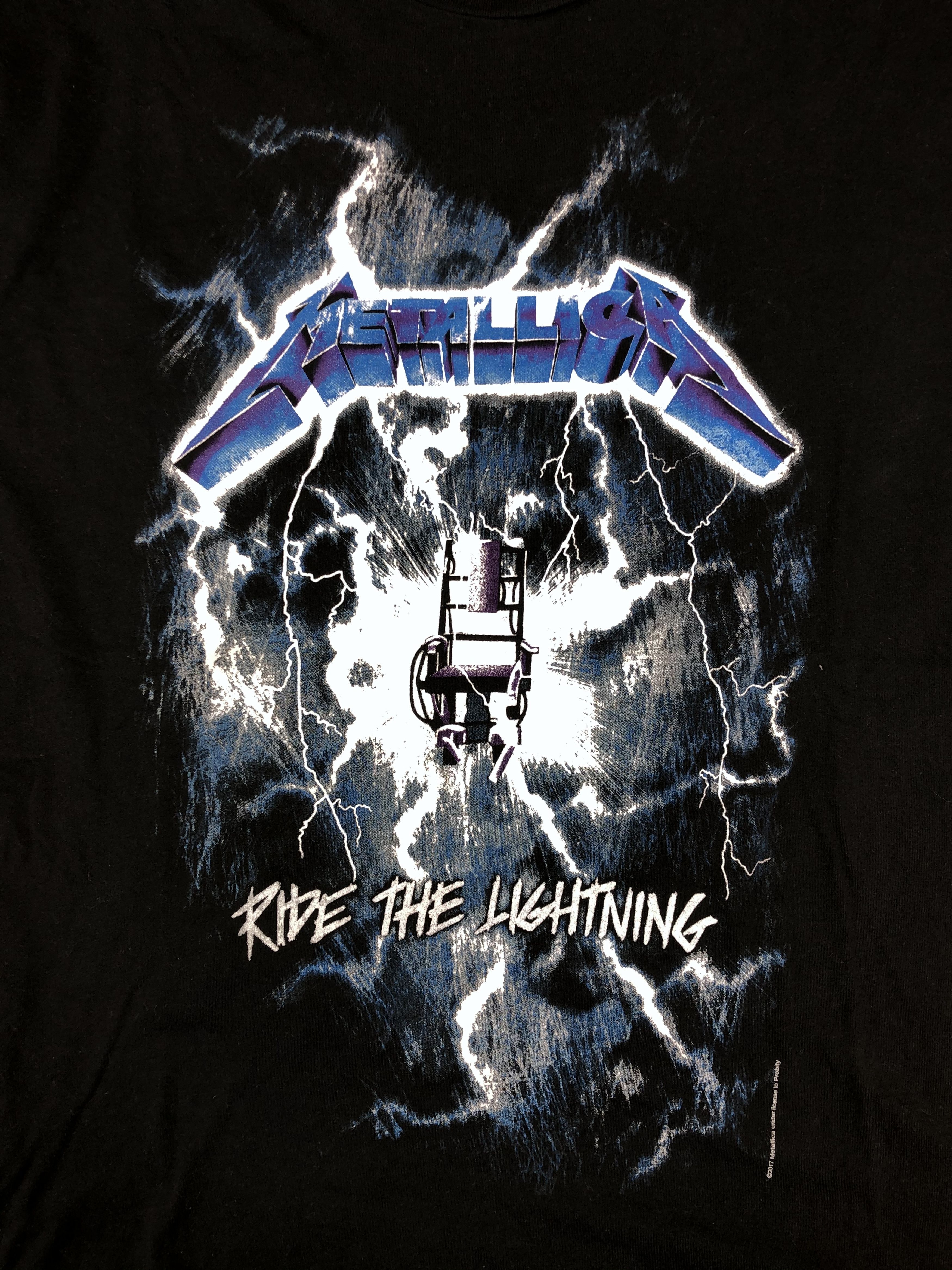 Band Tees Vintage 2017 Metallica (Judas Priest Black Sabbath) Size US XL / EU 56 / 4 - 5 Thumbnail