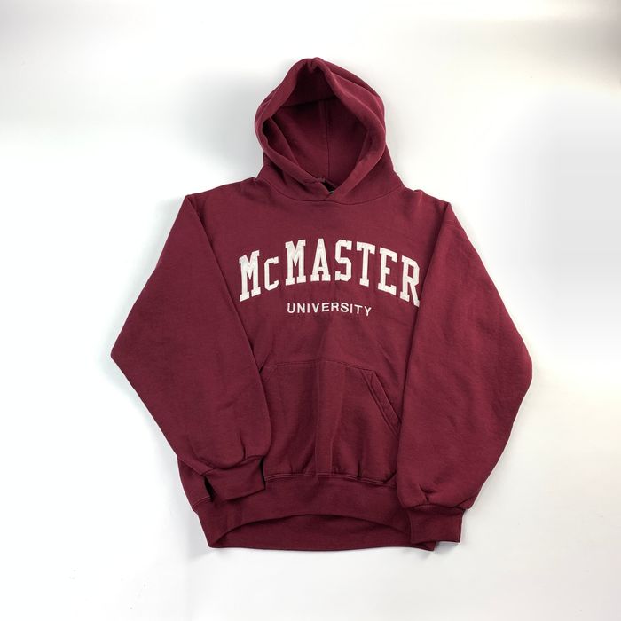 Vintage Vintage McMaster University Russell Hoodie Sweater | Grailed