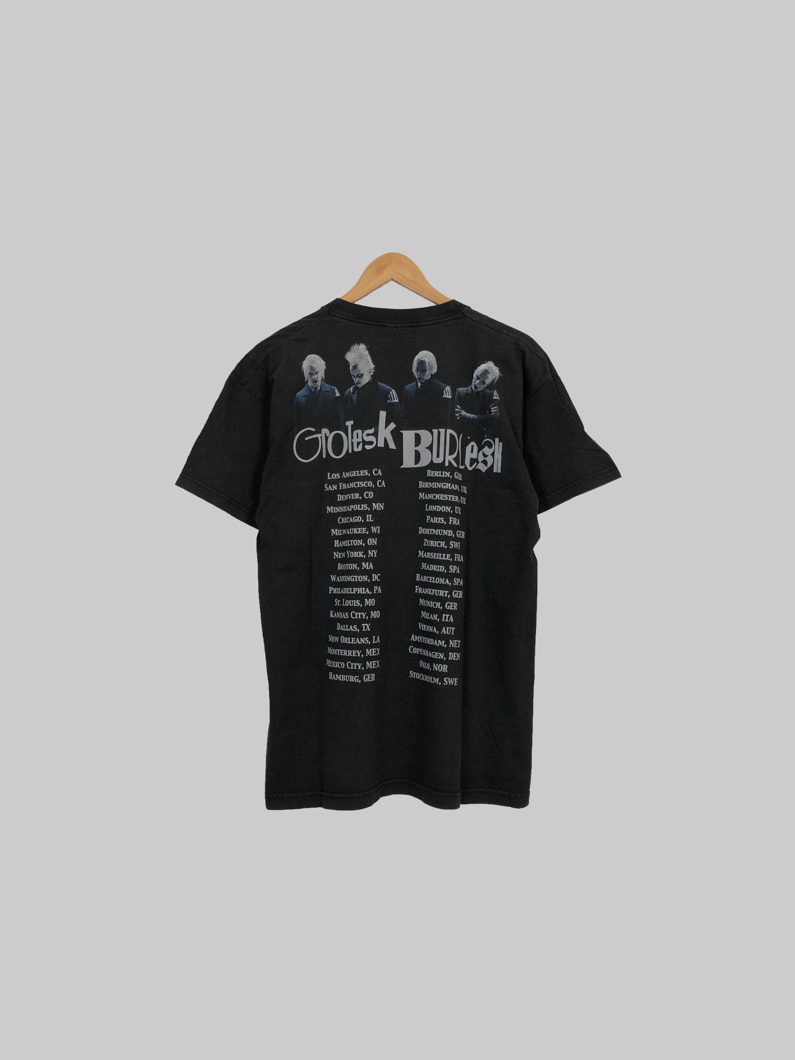 Band Tees Vintage 2003 Marilyn Manson Grotesk Tour (Nine Inch Nails) Size US M / EU 48-50 / 2 - 2 Thumbnail
