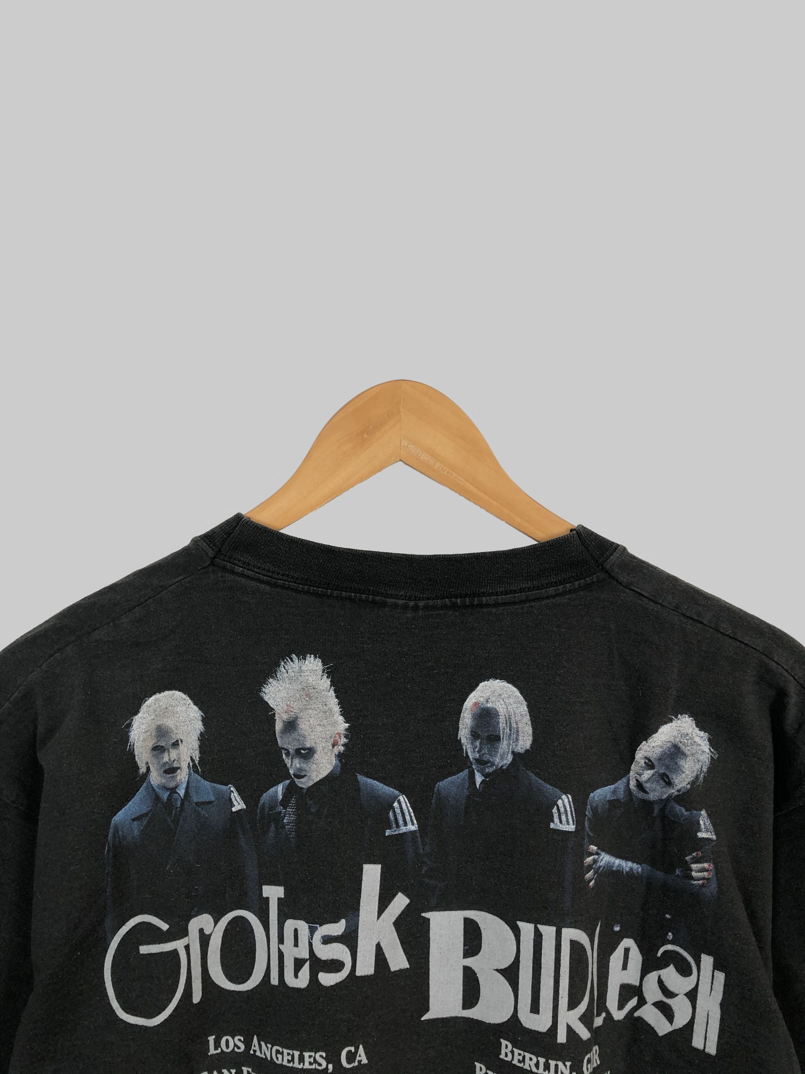 Band Tees Vintage 2003 Marilyn Manson Grotesk Tour (Nine Inch Nails) Size US M / EU 48-50 / 2 - 4 Thumbnail