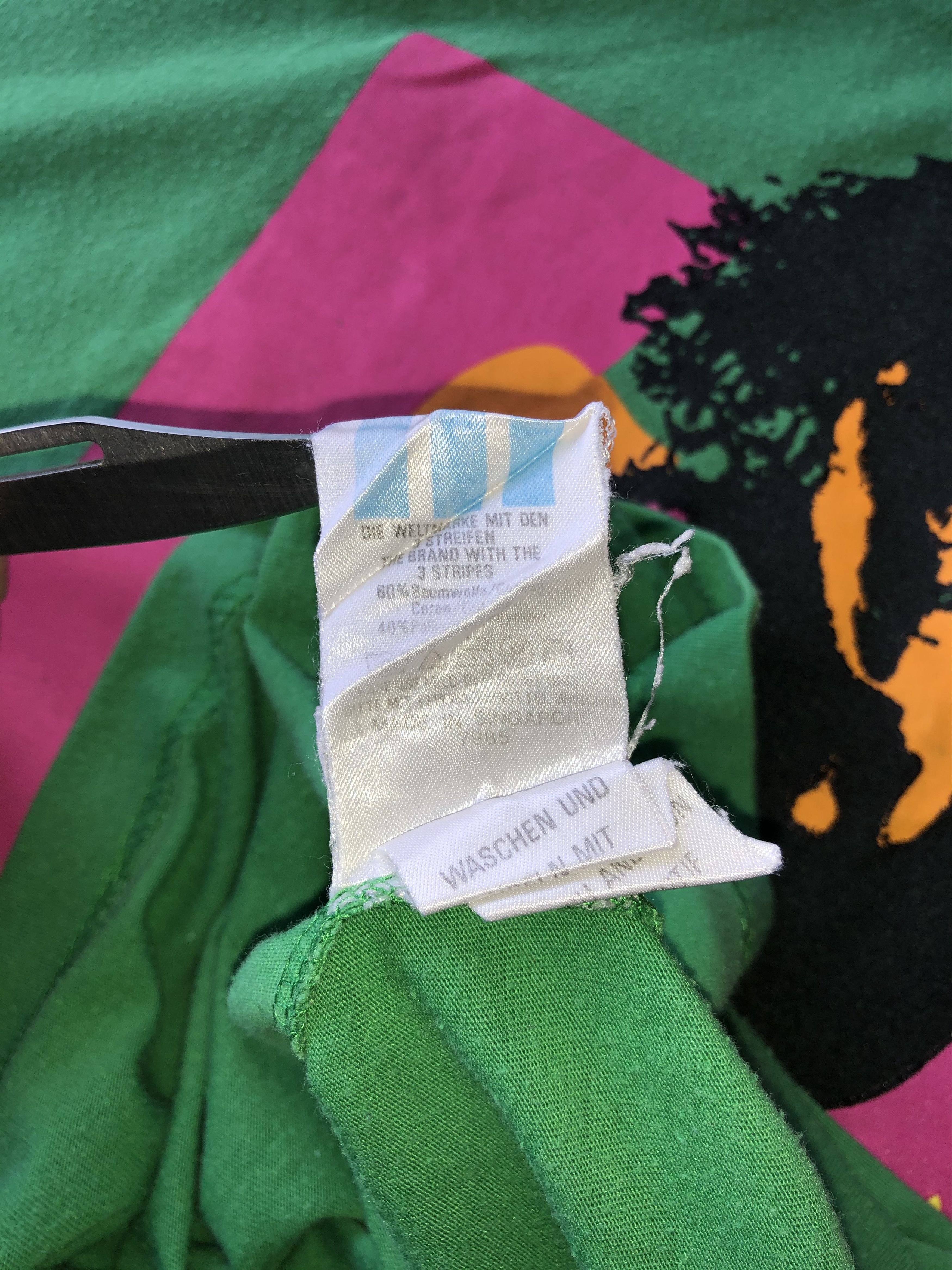 Adidas Size L/XL | Vintage 90s Adidas Torsion "I Want I Can" Size US XL / EU 56 / 4 - 11 Thumbnail