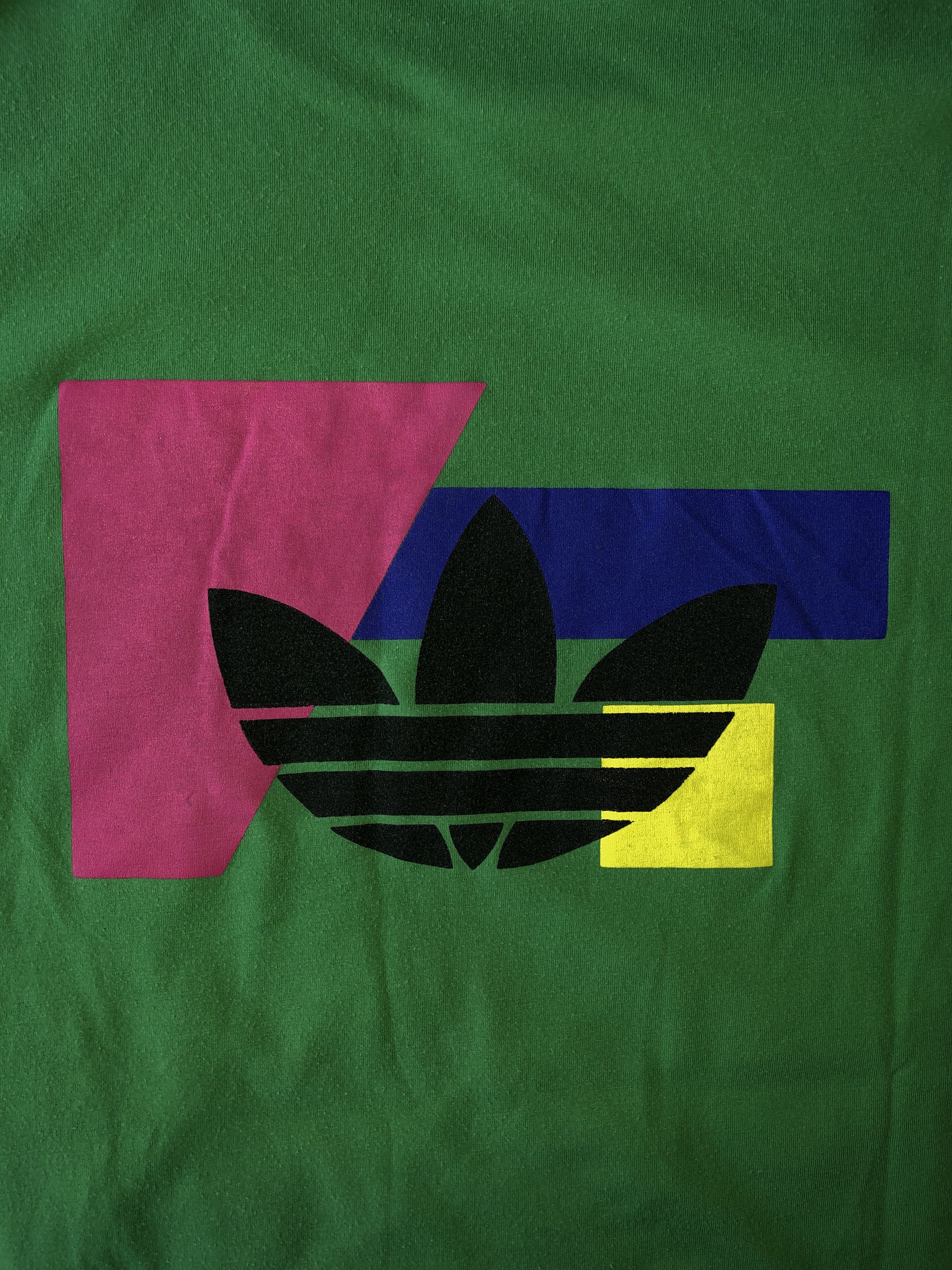 Adidas Size L/XL | Vintage 90s Adidas Torsion "I Want I Can" Size US XL / EU 56 / 4 - 7 Thumbnail