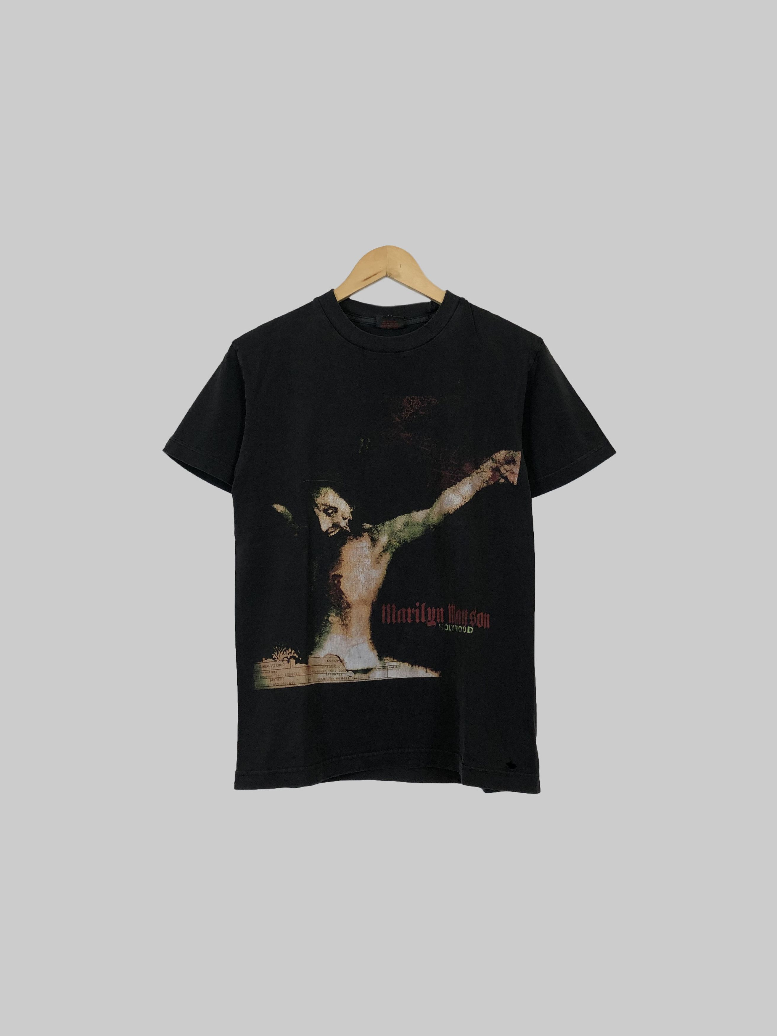 Band Tees Vintage 2000 Marilyn Manson Hollywood (Nine Inch Nails 