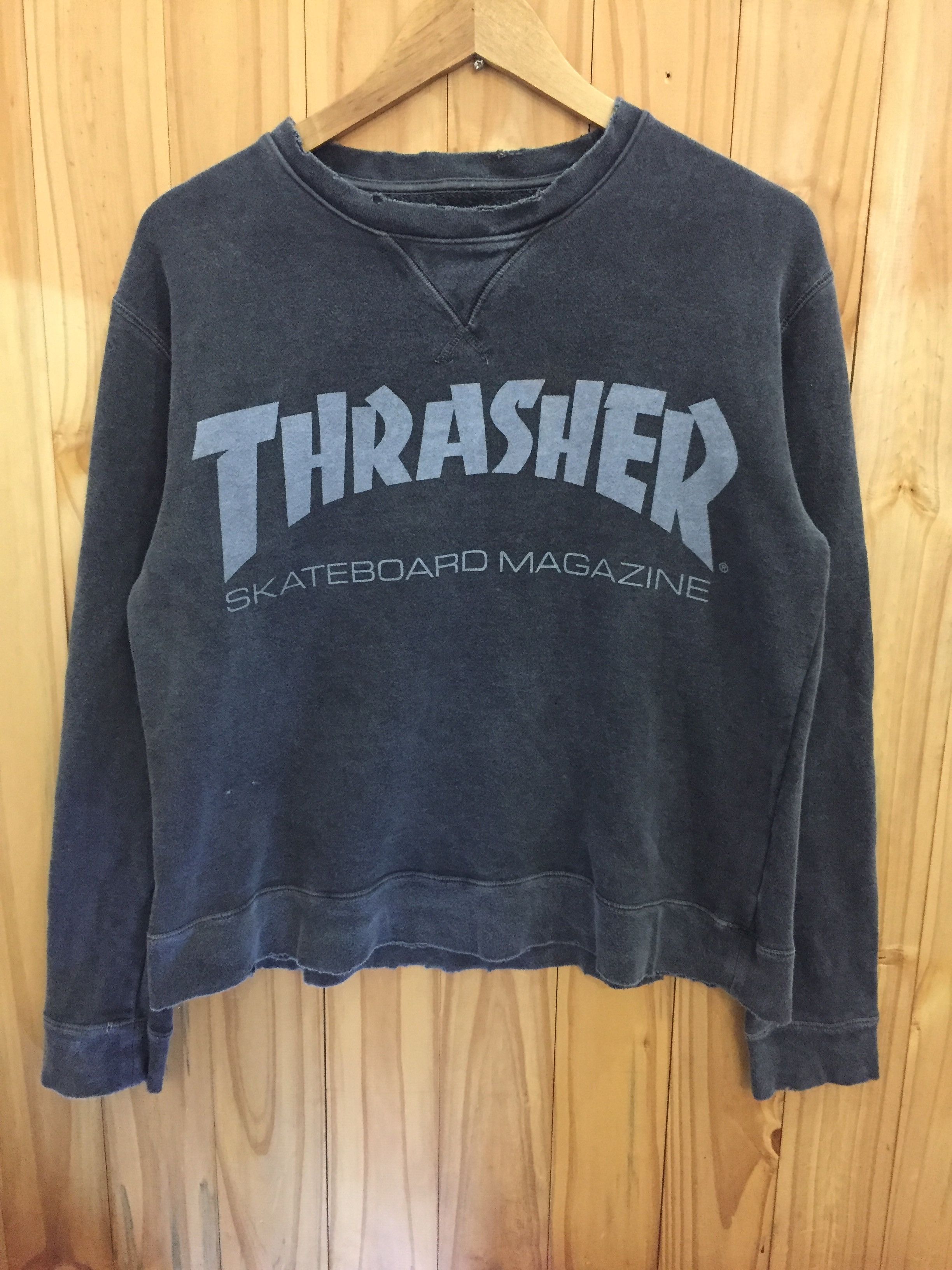 Japanese Brand AW2009 Thrasher X Advantage Cycles damage Distressed Size M / US 6-8 / IT 42-44 - 3 Thumbnail