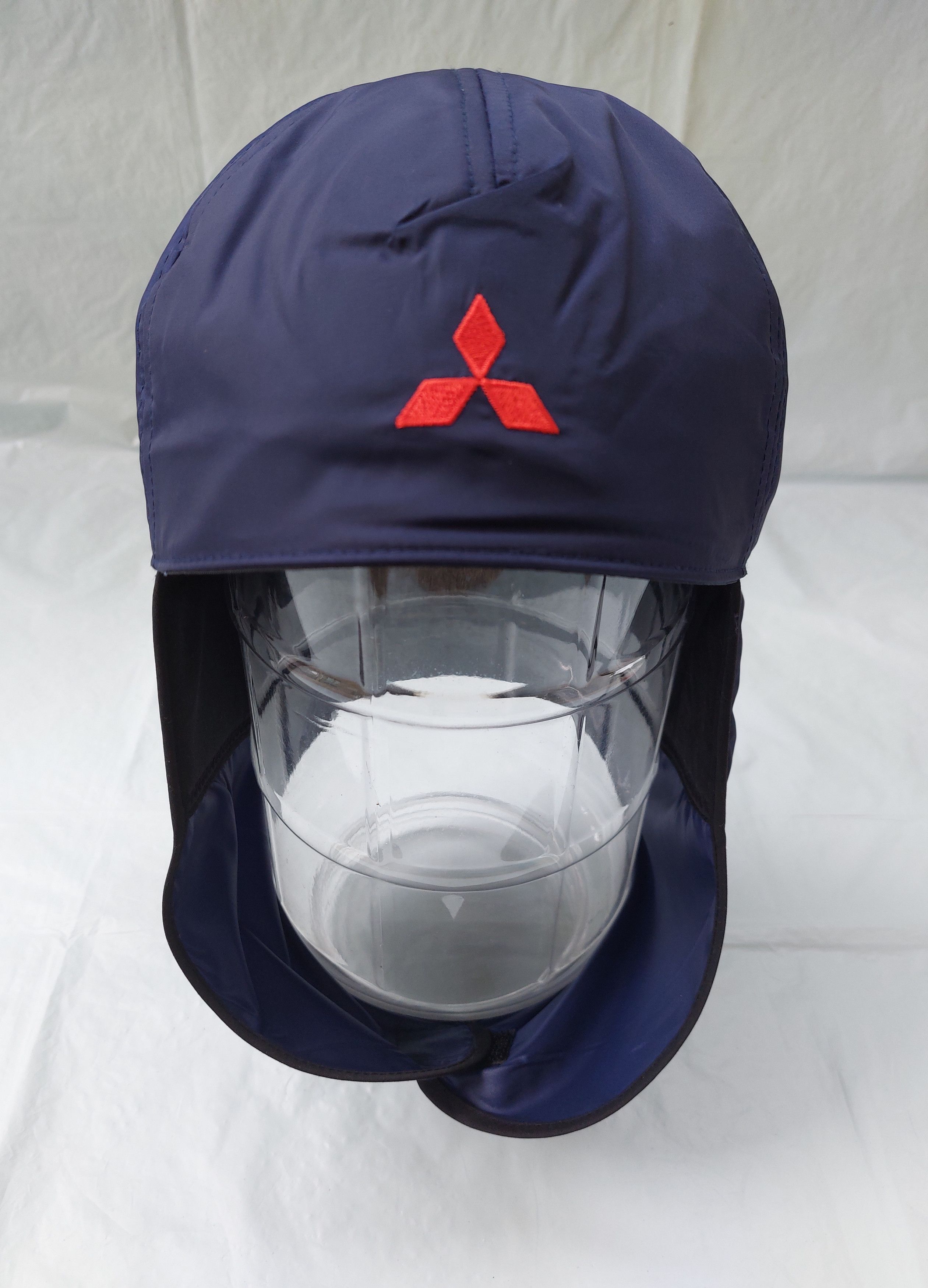 Japanese Brand MITSUBISHI embroidered earflap men nylon snow cap Size ONE SIZE - 7 Thumbnail