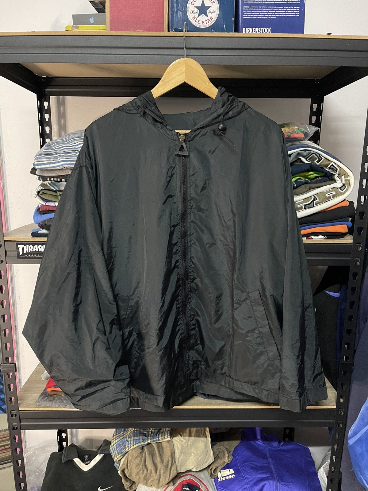 Vintage Vintage Bear Reversible Windbreaker Jacket Big Logo Size US XL / EU 56 / 4 - 2 Thumbnail