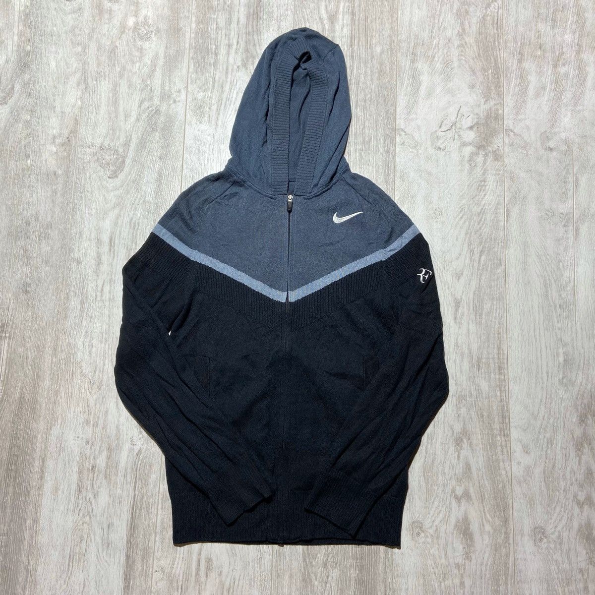 Nike Streetwear Vintage Nike Roger Federer Wool Blend Hoodie Grailed