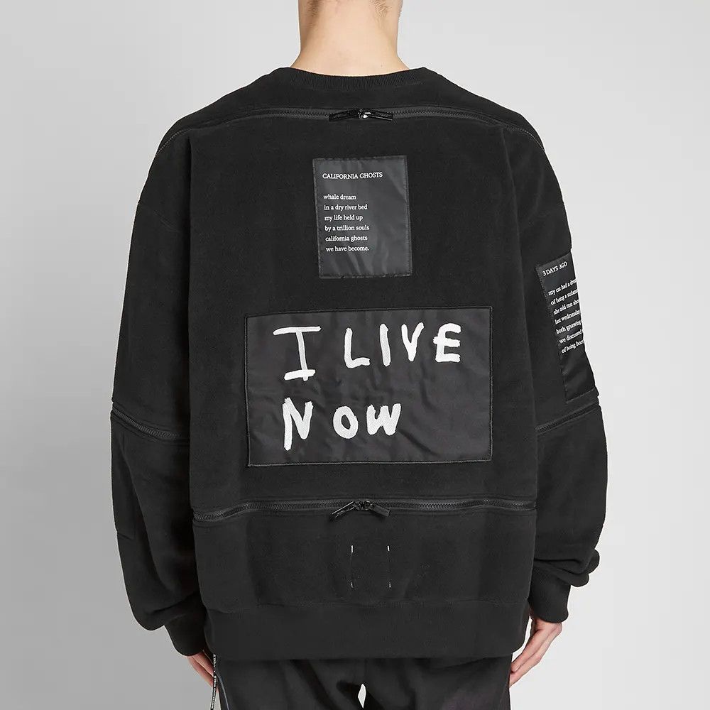 Takahiromiyashita The Soloist. TAKAHIROMIYASHITA TheSoloist. Back Patch Multi Patch Fleece Size US S / EU 44-46 / 1 - 2 Thumbnail