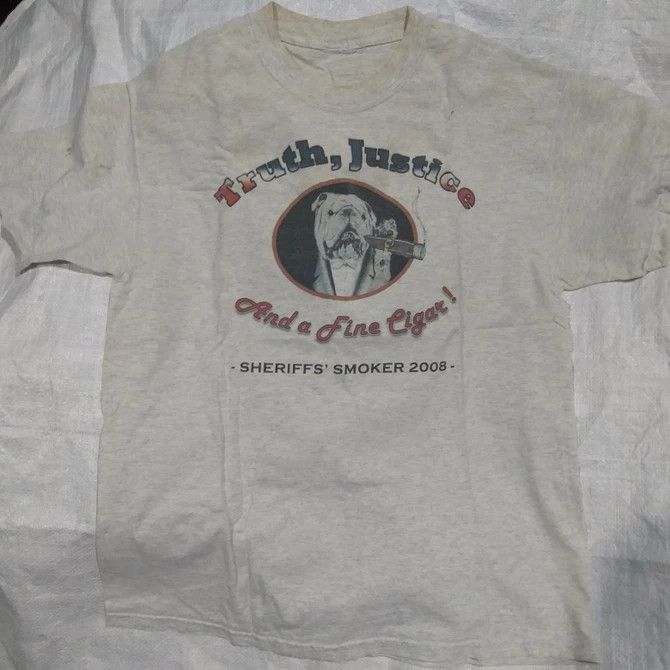 Vintage 🔥 2008 TRUTH JUSTICE TEE Size US L / EU 52-54 / 3 - 1 Thumbnail