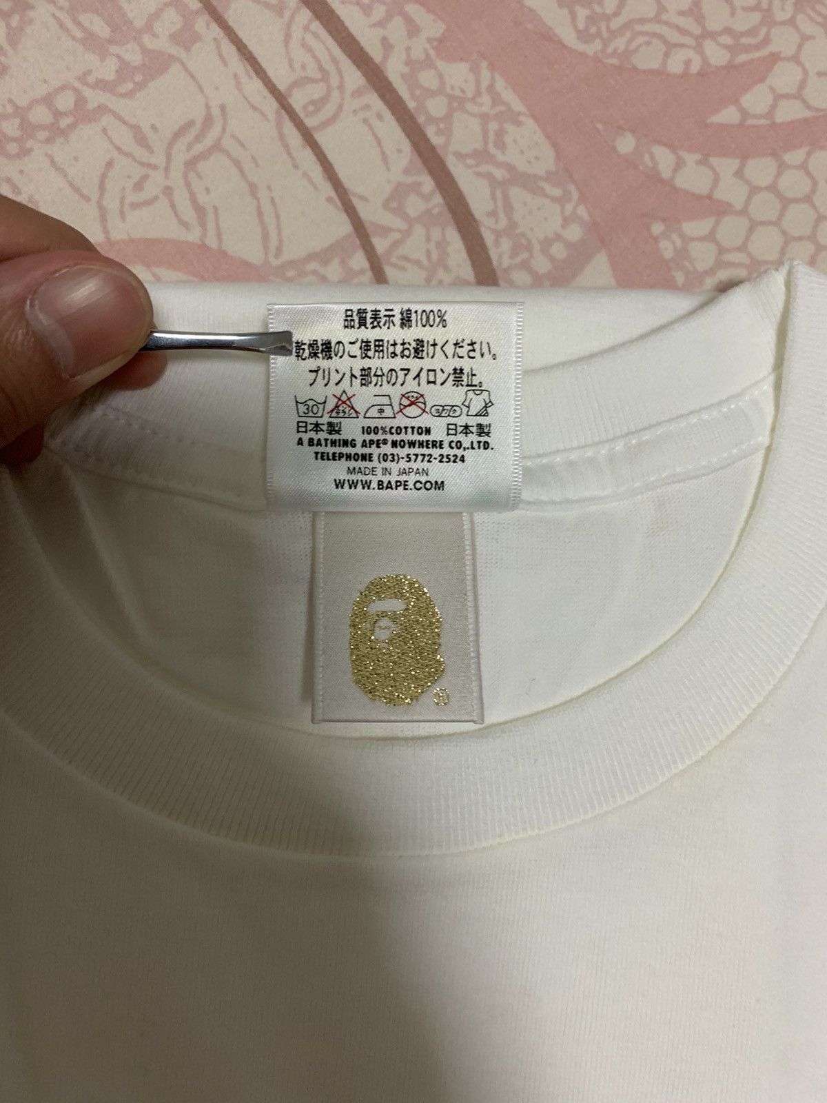 Bape Bape dc tee and valentines day tee Size US L / EU 52-54 / 3 - 9 Thumbnail