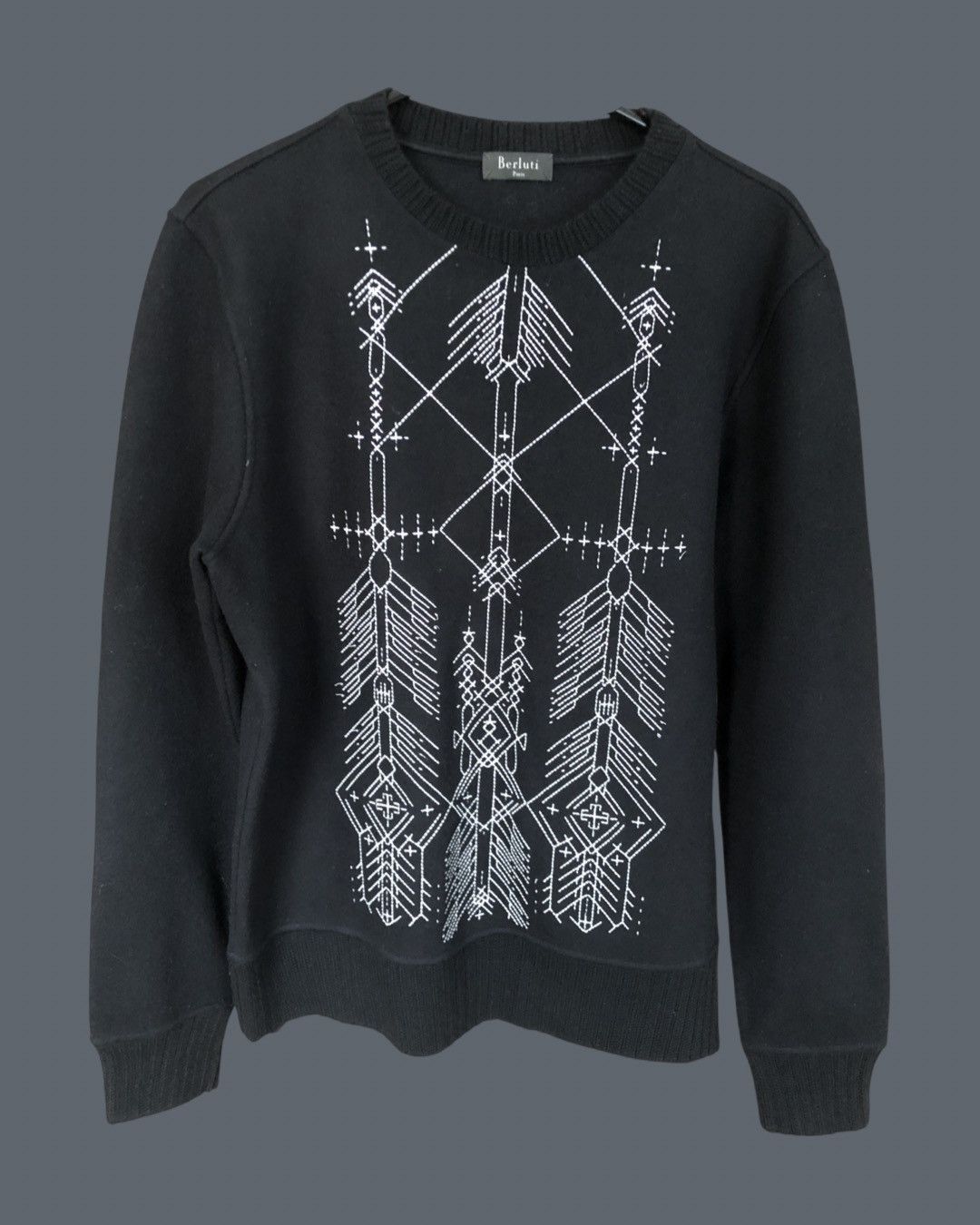 Berluti Berluti ornamental sweatshirt Size US M / EU 48-50 / 2 - 1 Thumbnail