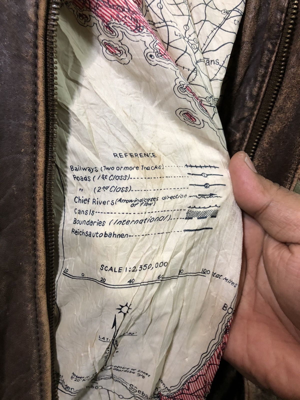 Vintage Sub Urban Leather Jacket