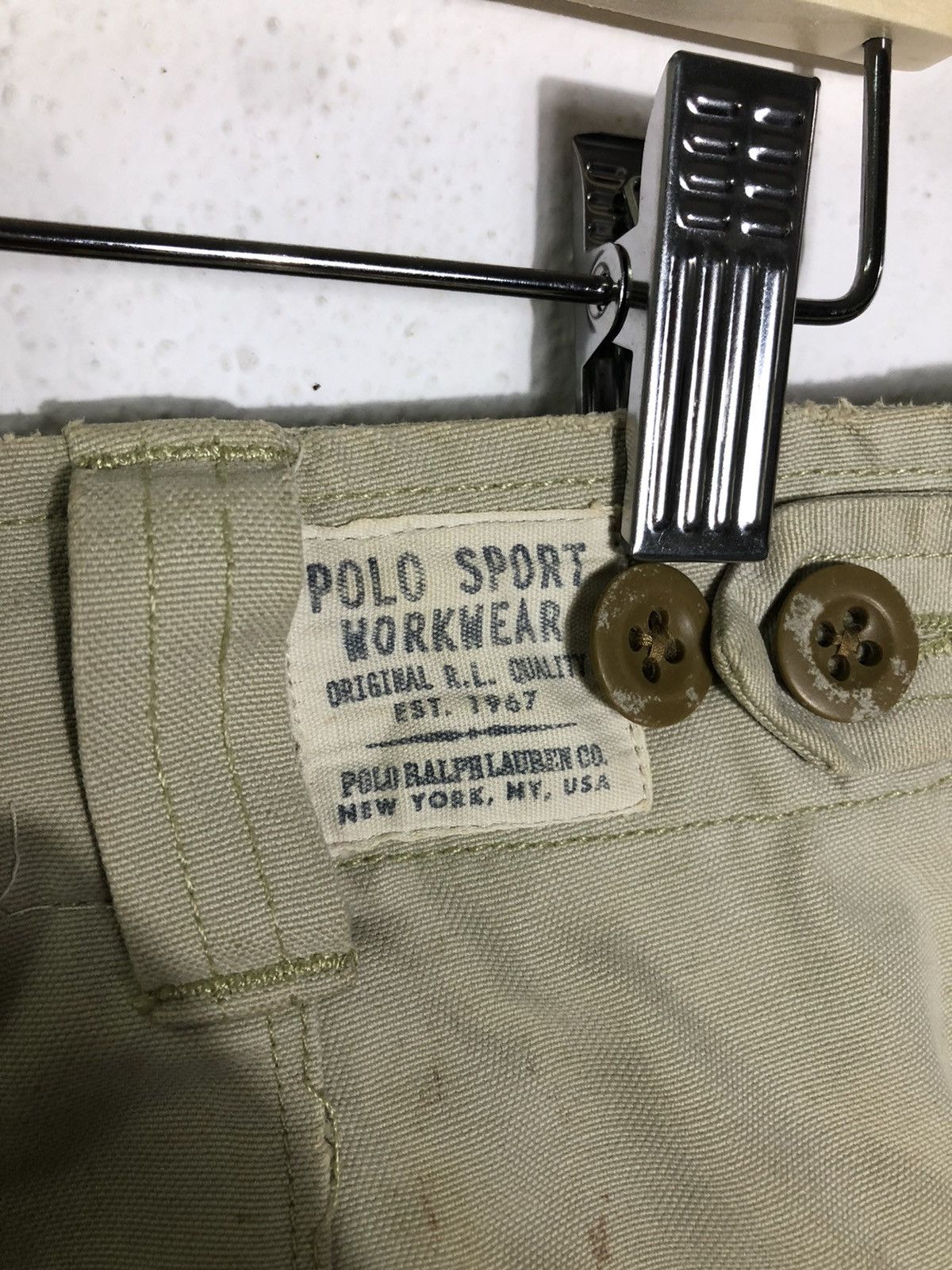 Polo Ralph Lauren Vintage Polo Sport Ralph Lauren Workwear Short Cargo Size US 34 / EU 50 - 3 Thumbnail