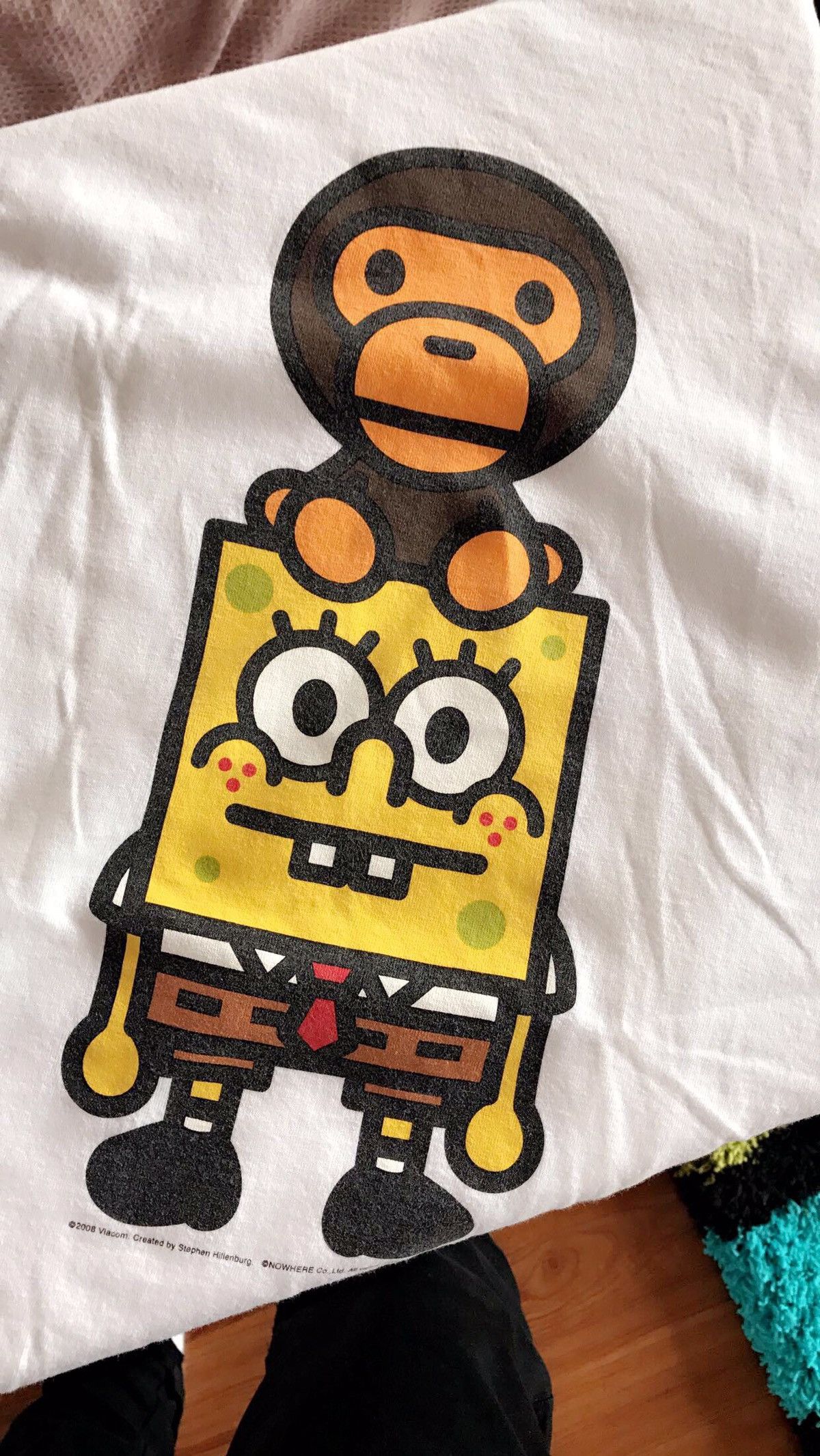 Baby milo spongebob shop t shirt