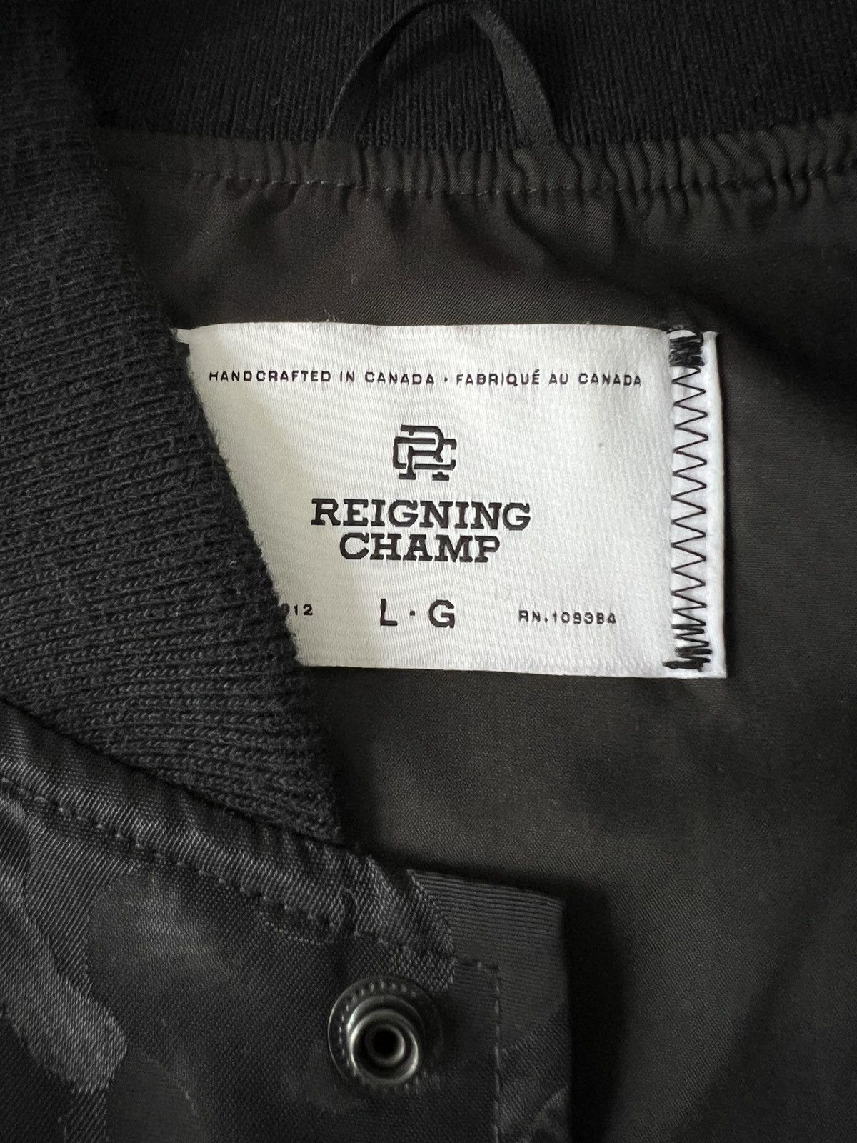 Reigning Champ Embroidered Camo Satin Stadium Jacket Size US L / EU 52-54 / 3 - 3 Thumbnail