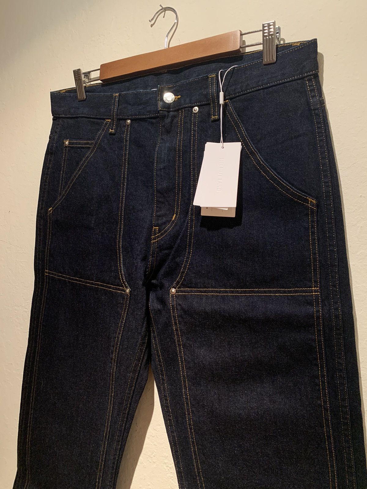 Helmut Lang *RARE* Helmut Lang Double Knee USA-Made Runway Denim Jeans Size US 32 / EU 48 - 3 Thumbnail