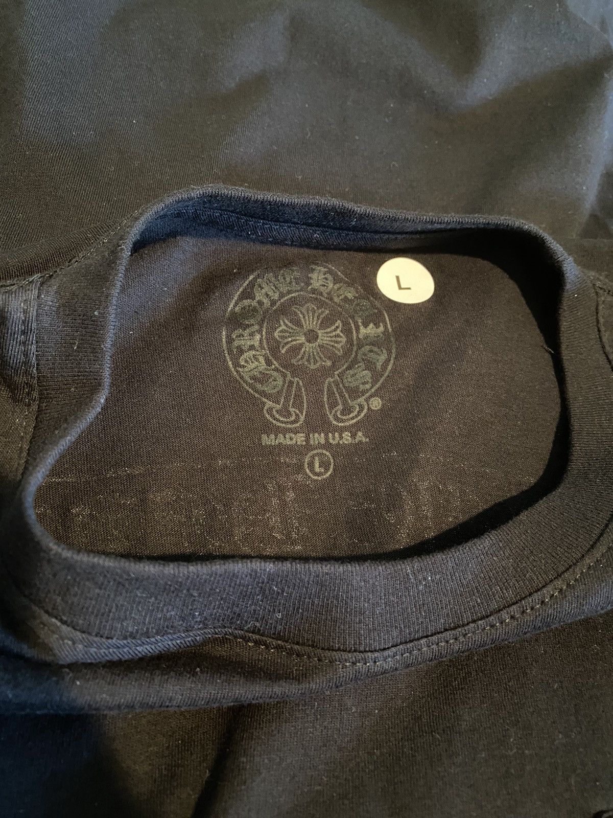 Chrome Hearts 🔥Chrome Hearts♥️long sleeve shirt black New Unworn‼️ Size US L / EU 52-54 / 3 - 16 Thumbnail