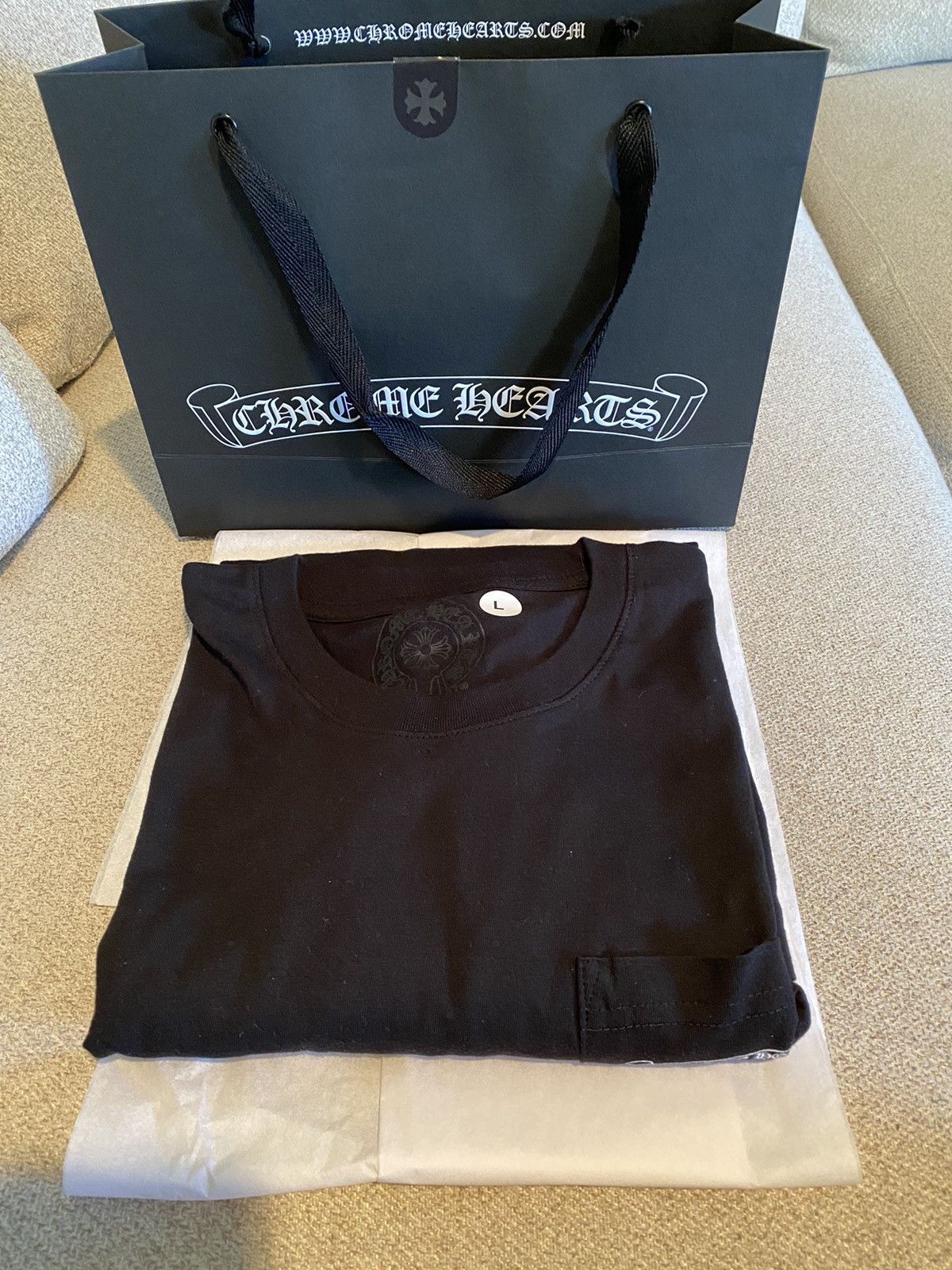 Chrome Hearts 🔥Chrome Hearts♥️long sleeve shirt black New Unworn‼️ Size US L / EU 52-54 / 3 - 2 Thumbnail