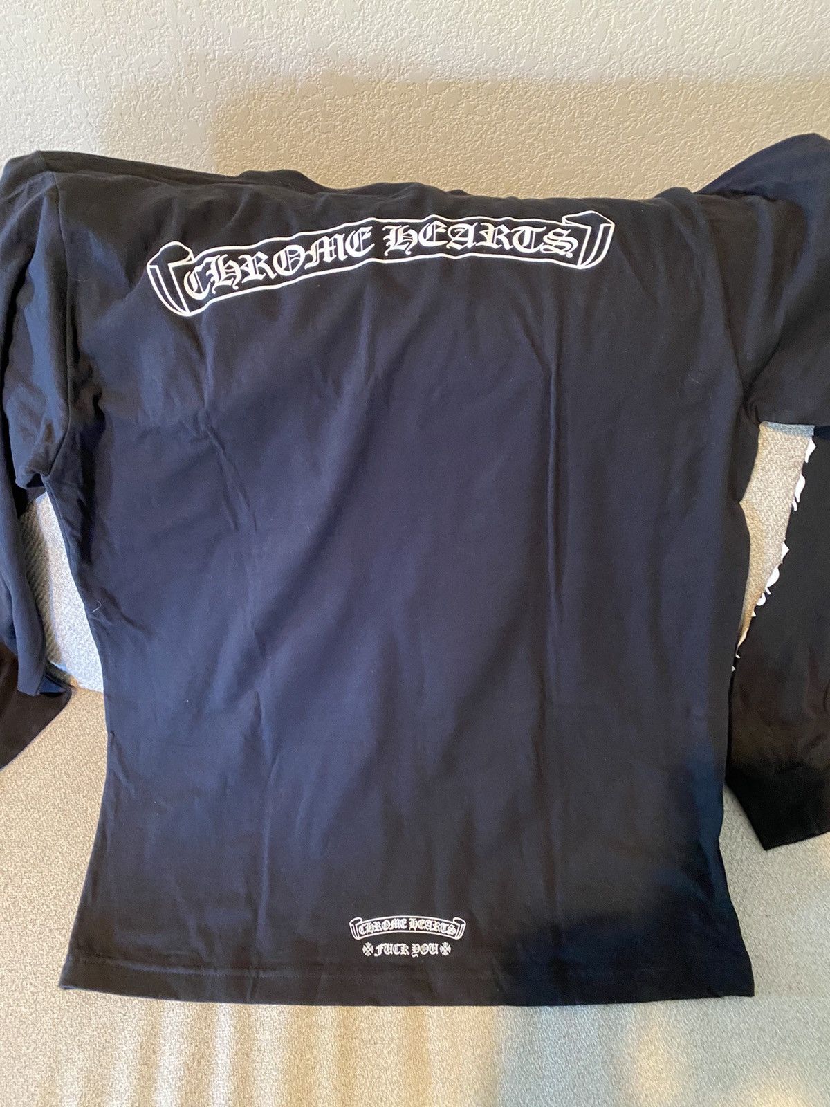 Chrome Hearts 🔥Chrome Hearts♥️long sleeve shirt black New Unworn‼️ Size US L / EU 52-54 / 3 - 6 Thumbnail