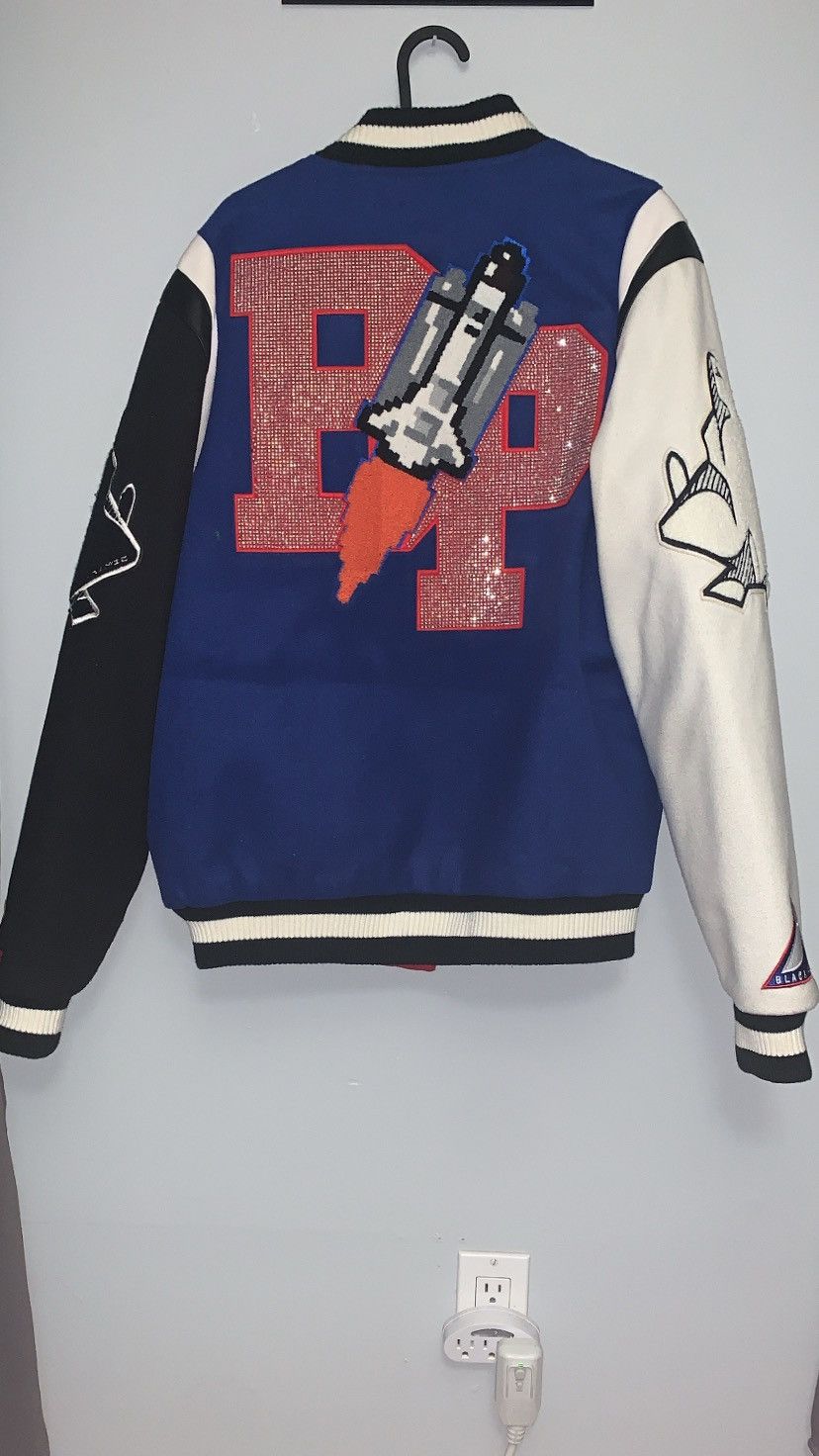 Black Pyramid Vintage Black Pyramid Varsity Jacket Grailed