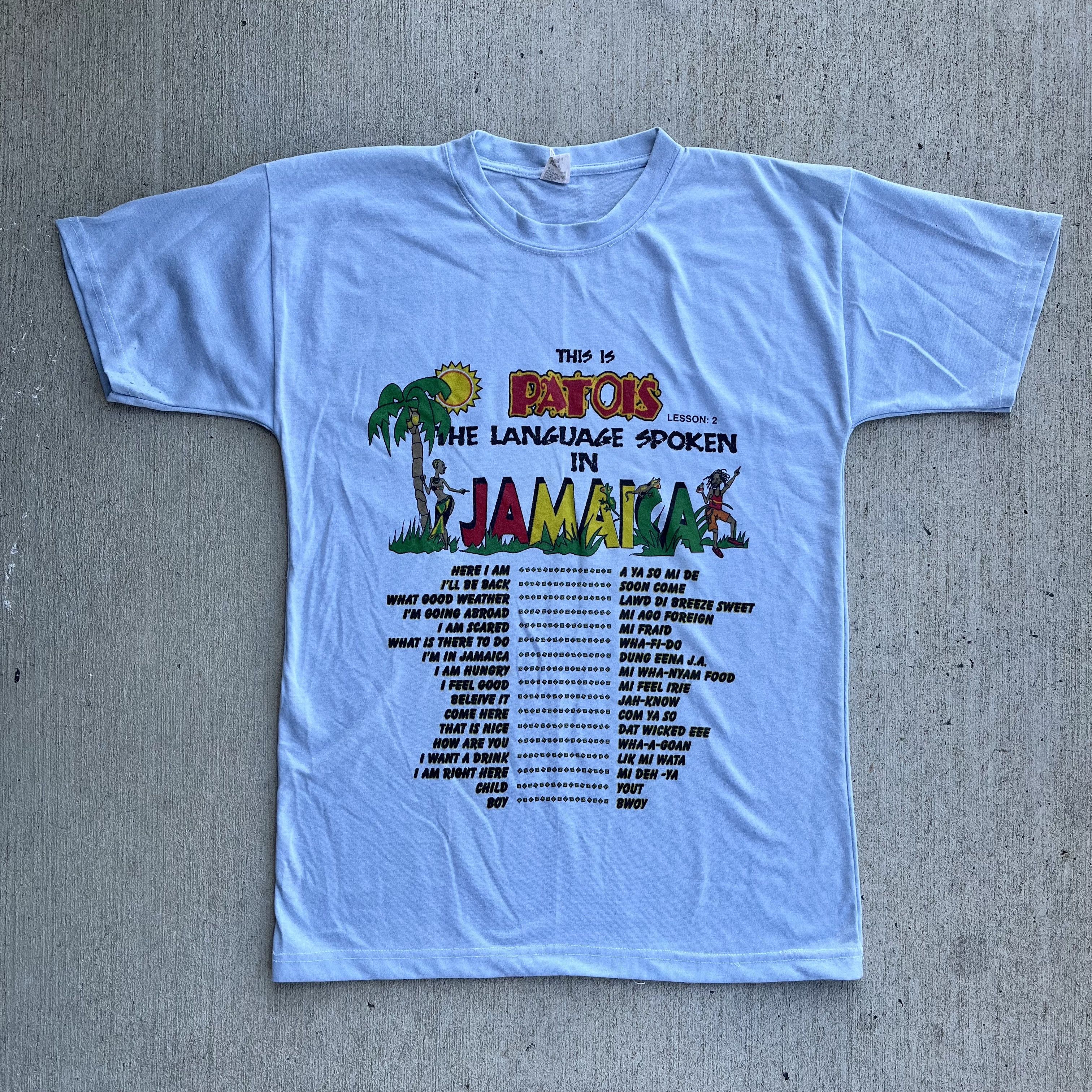 Vintage Jamaican Patois Tee Grailed