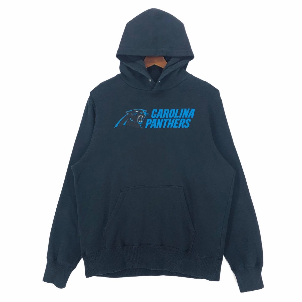 NFL Vintage Nike NFL Carolina Panthers Hoodie Big Logo Size US L / EU 52-54 / 3 - 2 Thumbnail