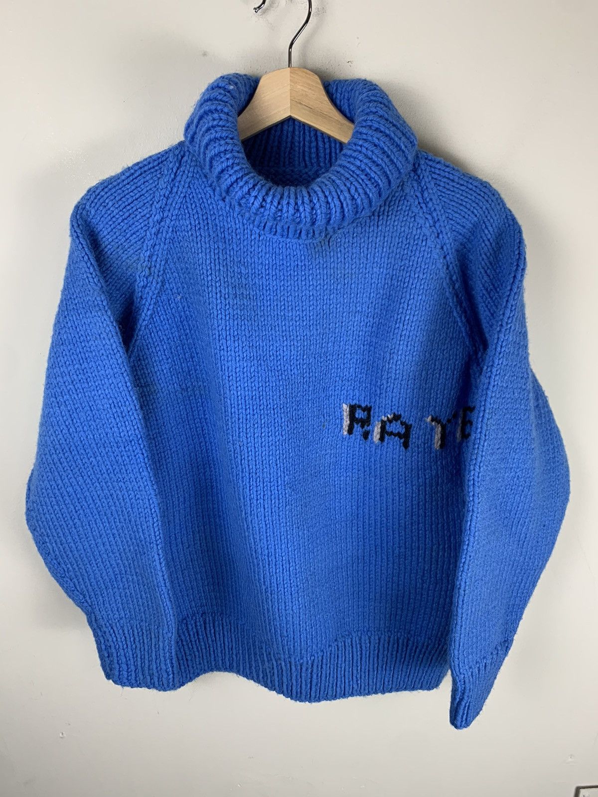 Vintage Vintage Yamaha Hand Knit Spellout Sweater Size US M / EU 48-50 / 2 - 2 Thumbnail