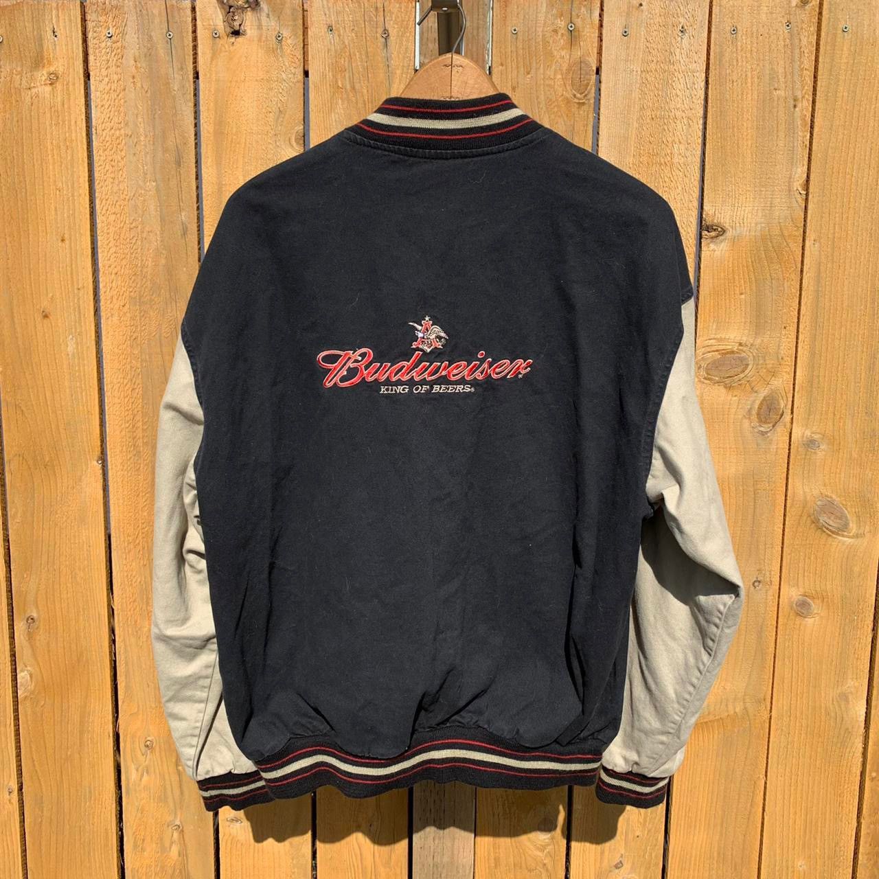 Vintage Vintage Budweiser King Of Beer Varsity Jacket Grailed
