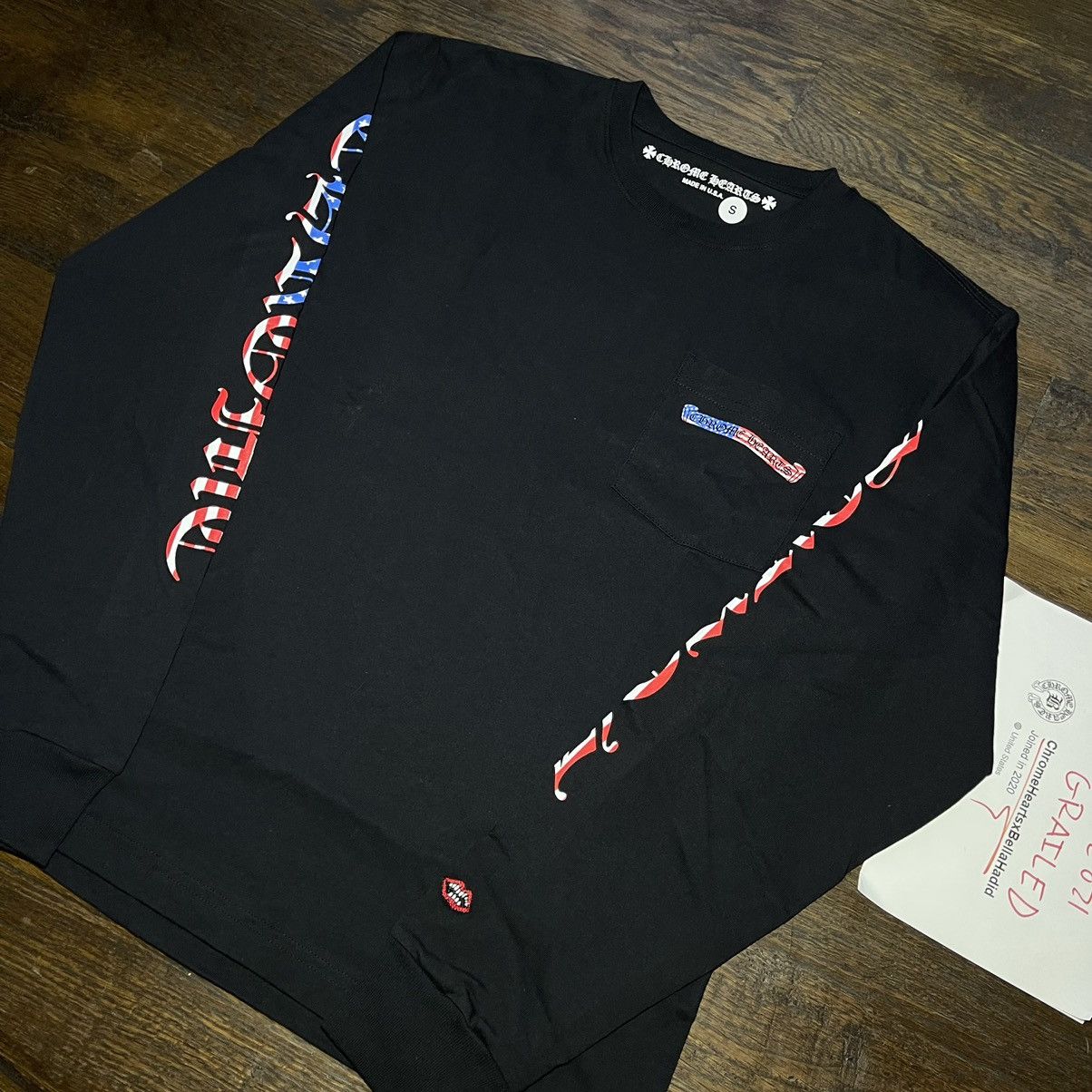 CHROME HEARTS MATTY BOY USA 🇺🇸 PPO LONG SLEEVE LS SIZE SMALL
