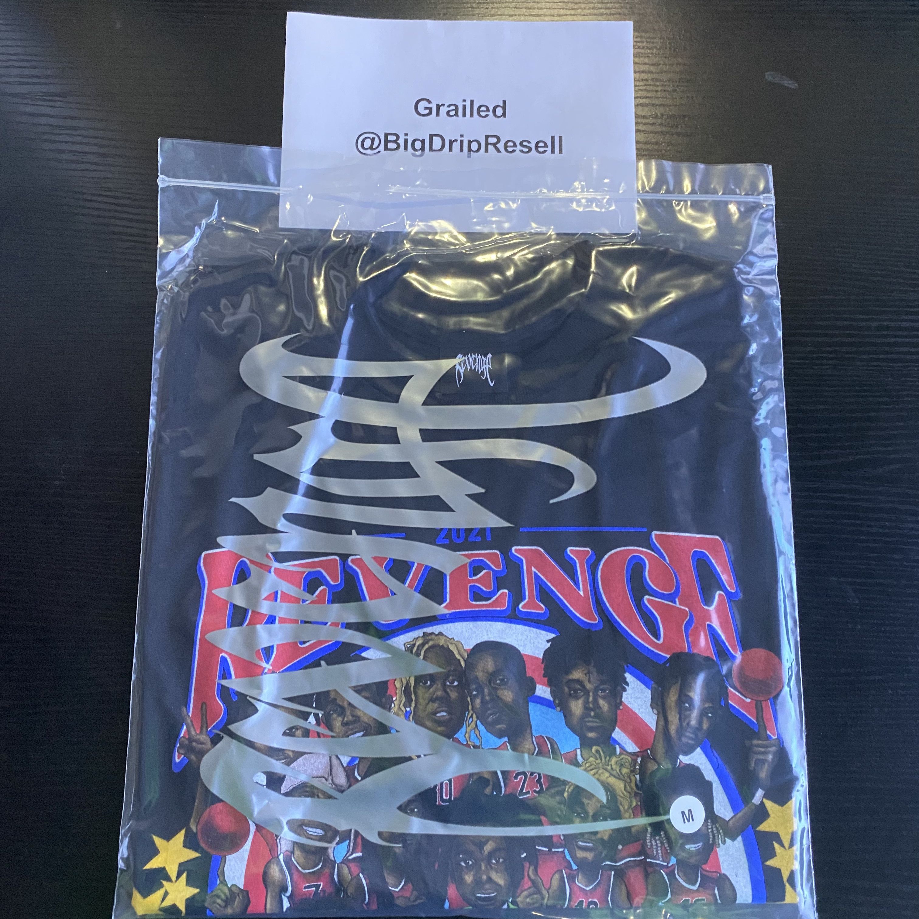 Revenge (M) Revenge Rolling Loud Tee Black (DS) | Grailed