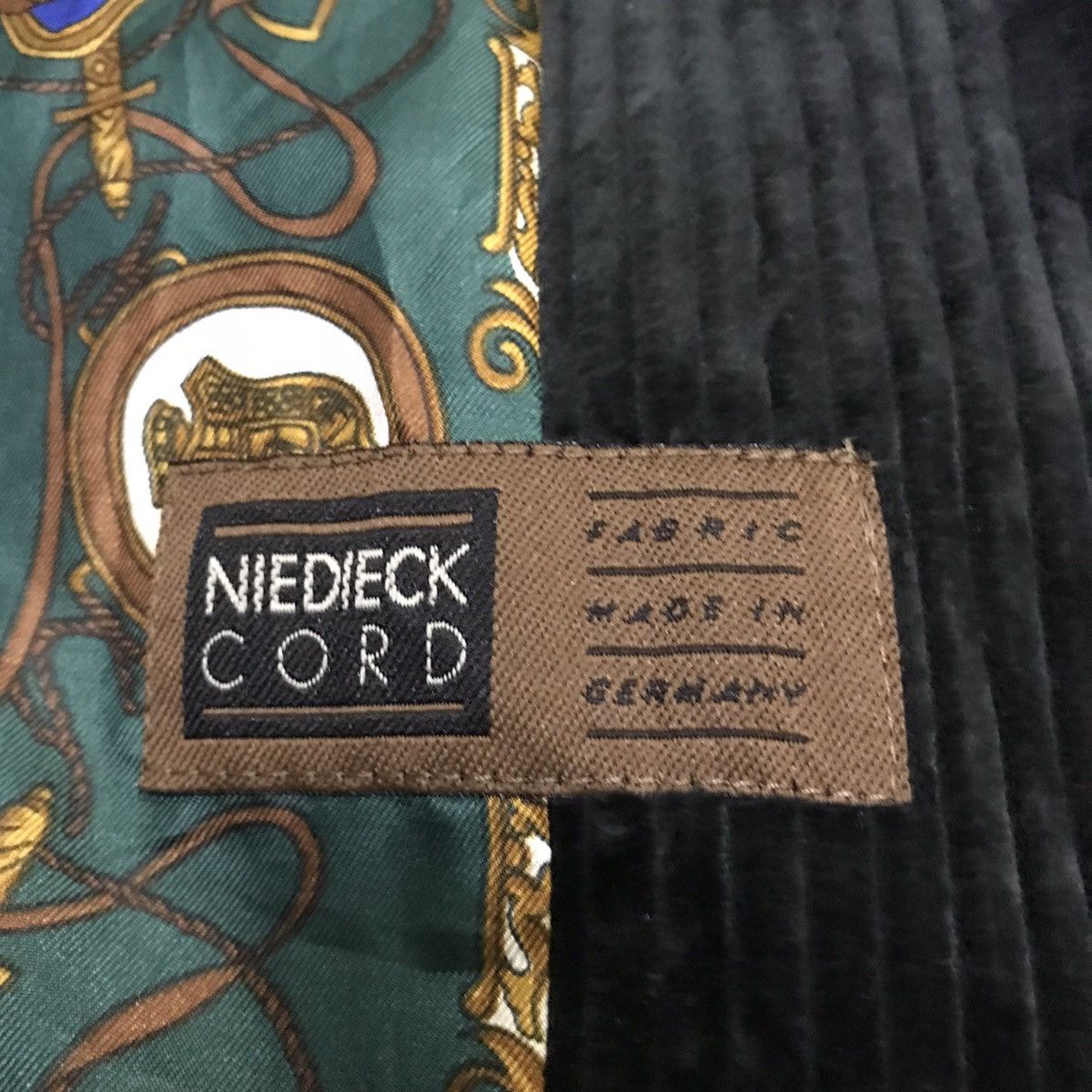 Vintage Vintage Niedeck Cord corduroy long jacket Size US L / EU 52-54 / 3 - 9 Thumbnail