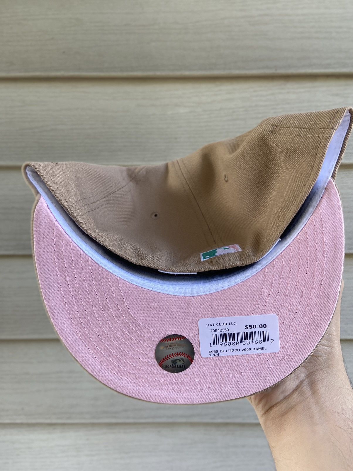 Hat Club Hatclub Exclusive Detroit Tigers Sandstorm Pink Brim 7 1/4 Size ONE SIZE - 3 Thumbnail