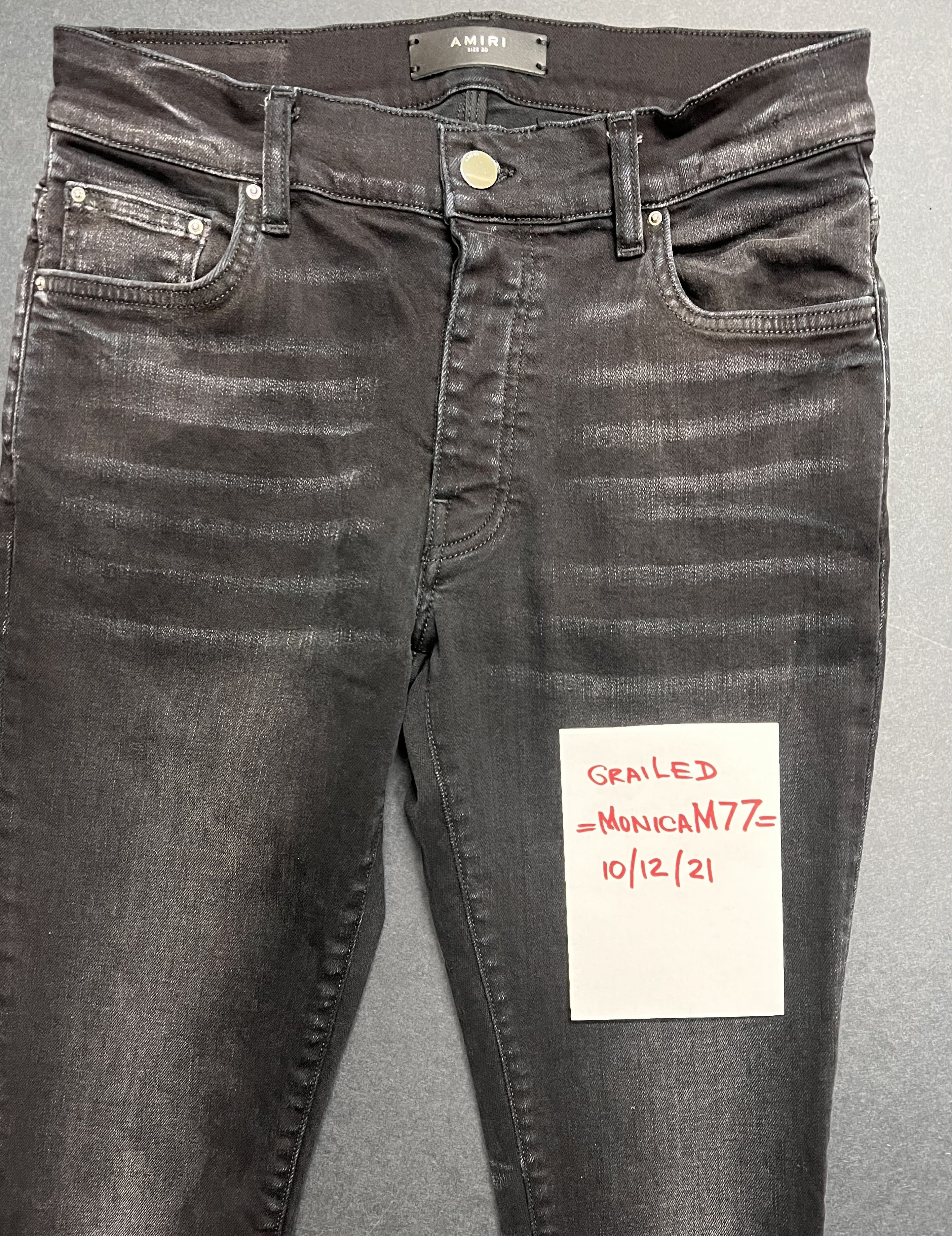 Amiri AMIRI black washed stack jean Size US 30 / EU 46 - 7 Thumbnail